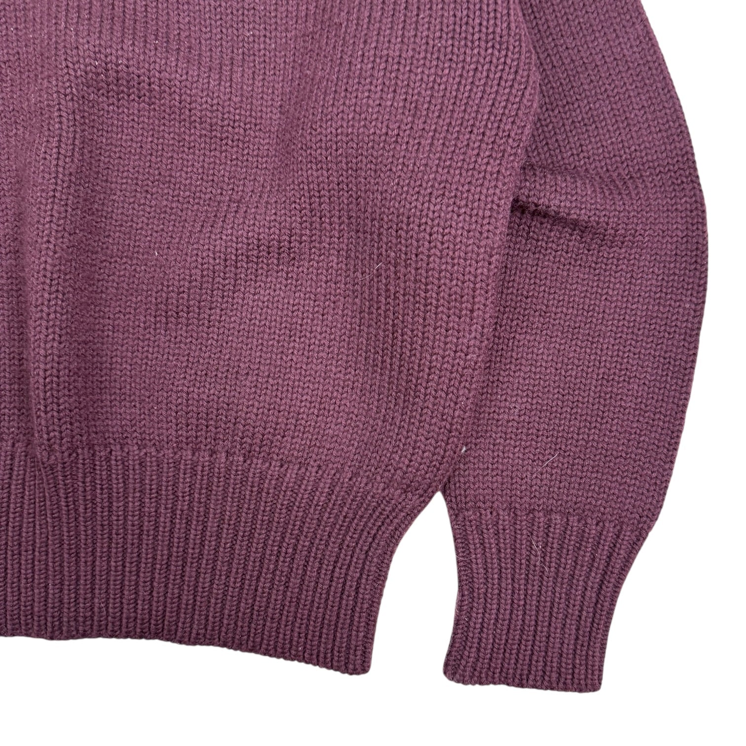 Vintage Polo Ralph Lauren Wool Knit Sweater Maroon