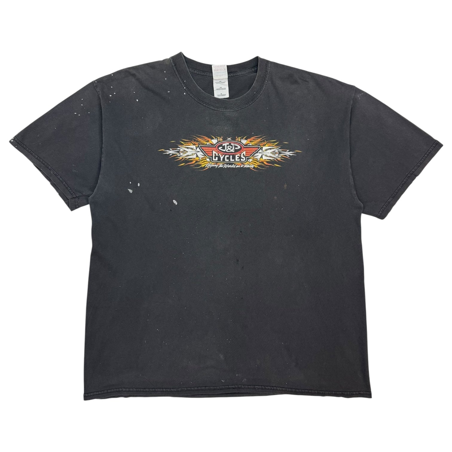Vintage Sturgis Bike Rally Tee Faded Black