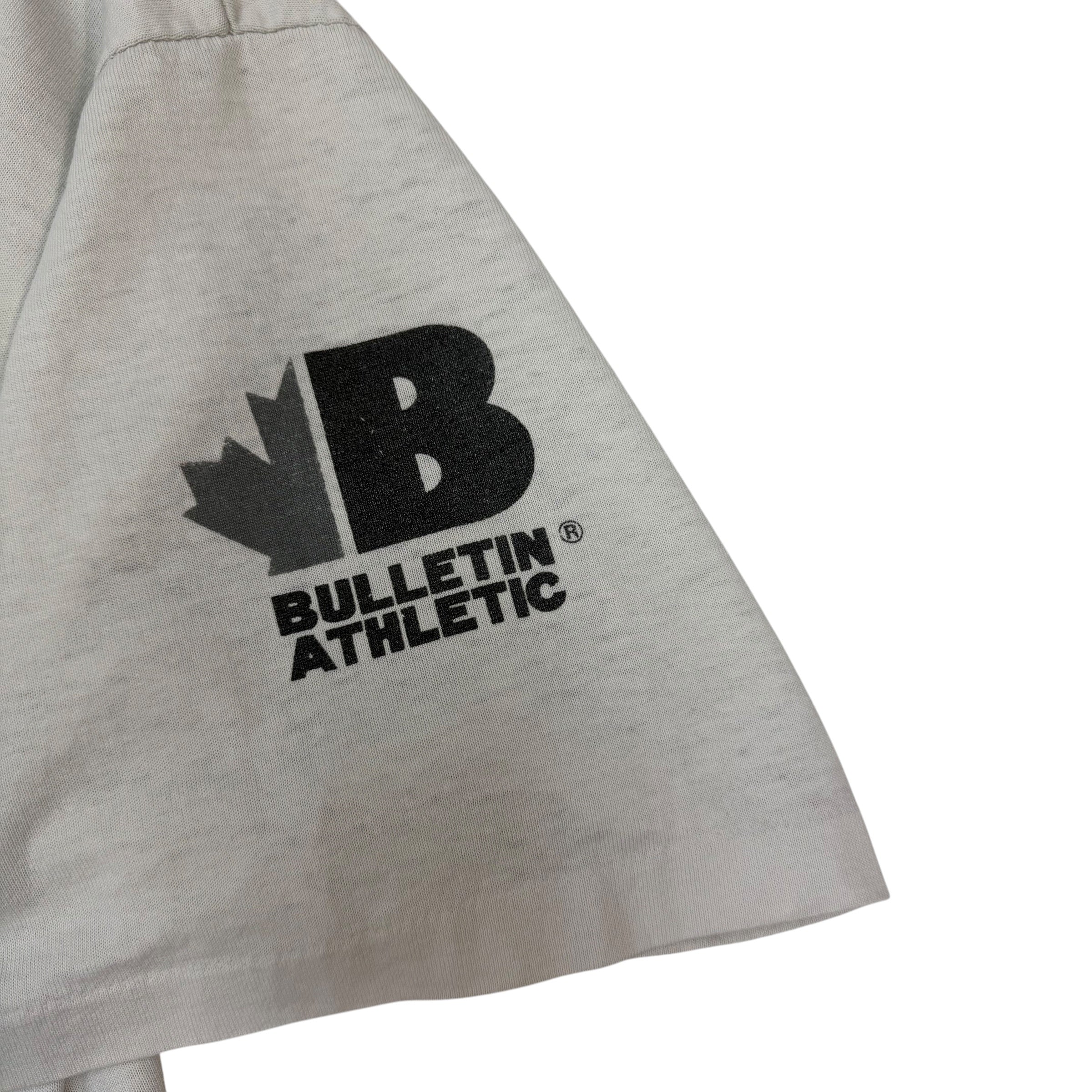 1991 Chicago White Sox Bulletin Athletic All Over Print Logo Tee White