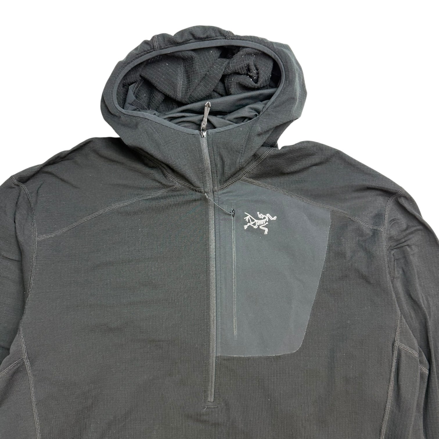 Arc’teryx Delta Half Zip Hoodie Black