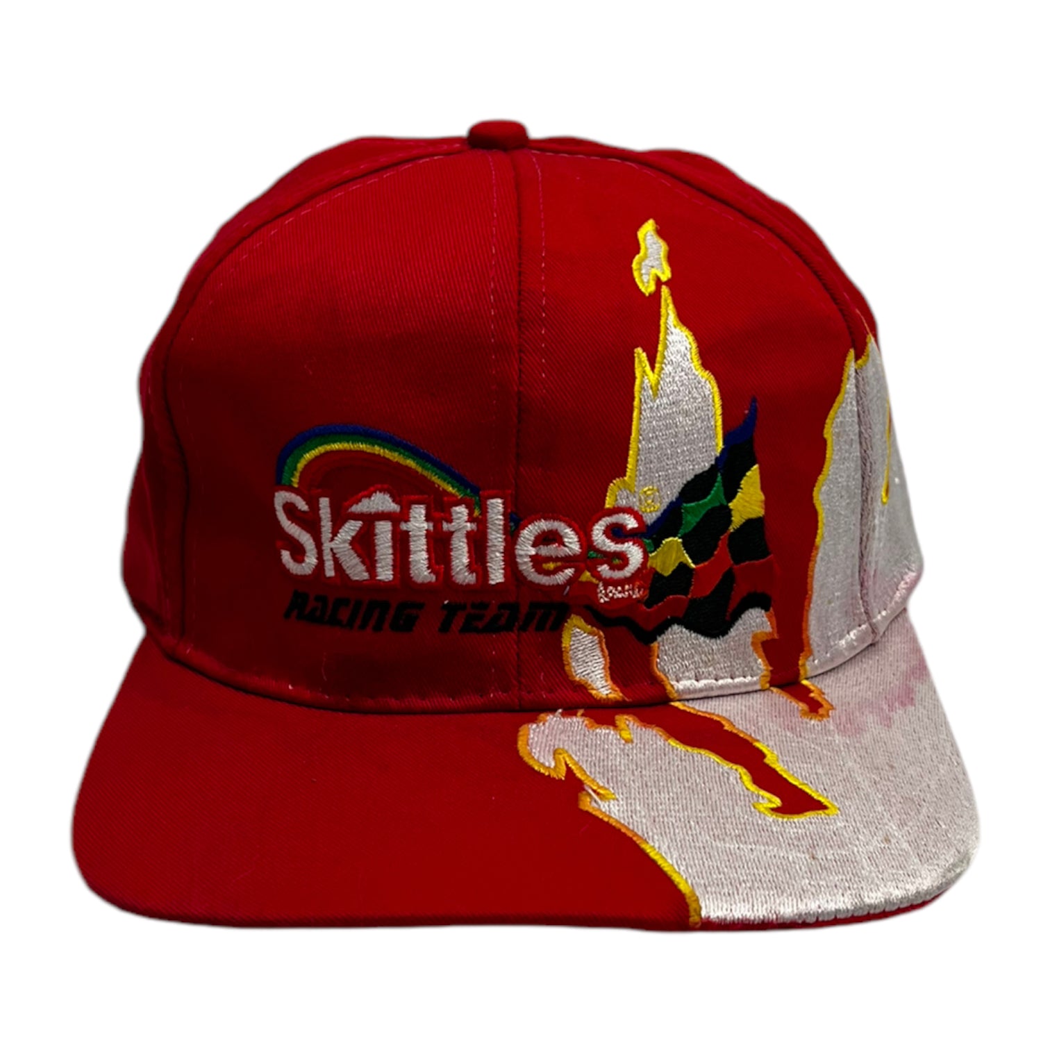 Vintage Skittles Ernie Wall Race Hat