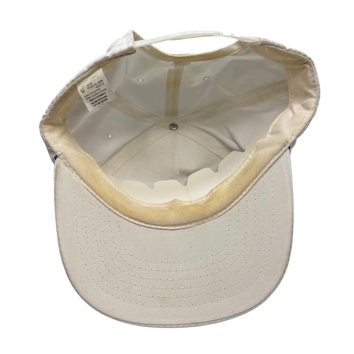 Vintage Edmonton Oilers Stanley Cup Champions Snapback White
