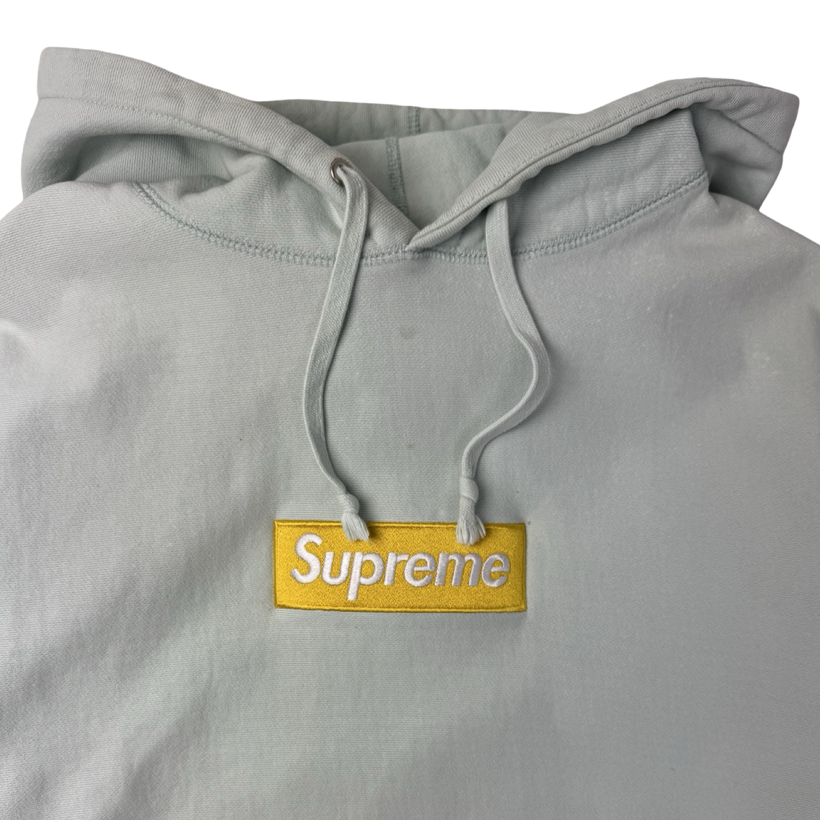 Supreme Box Logo Hoodie Ice Blue