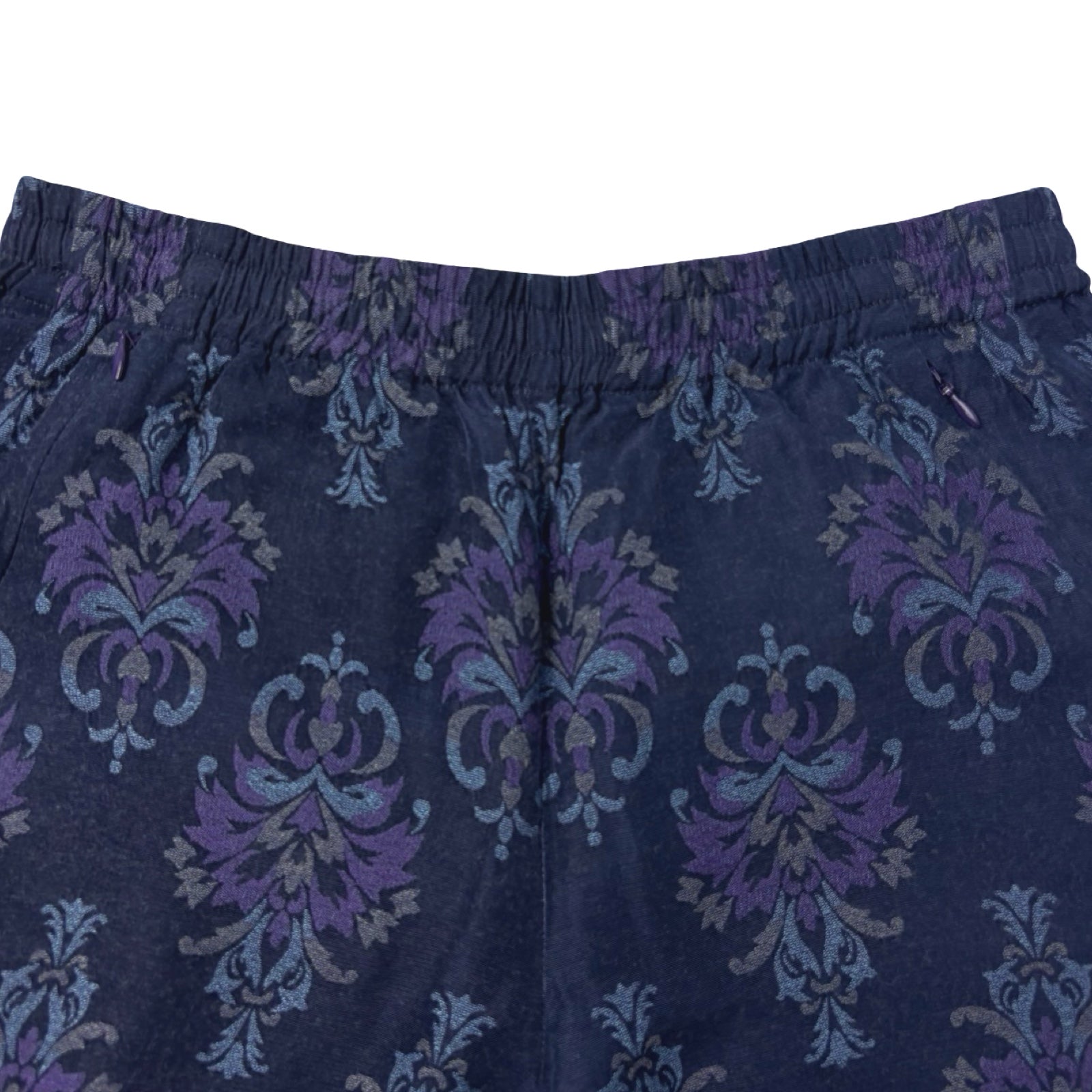 Needles Ornamental Jacquard Shorts Navy