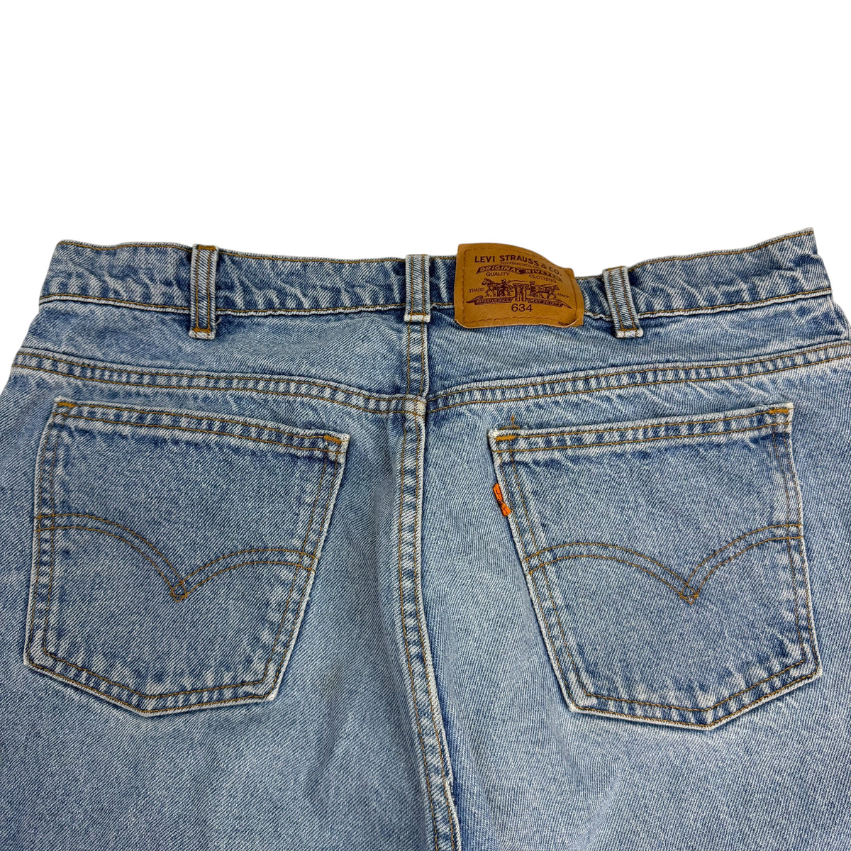 Vintage Levi’s 634 Orange Tab Jeans Blue