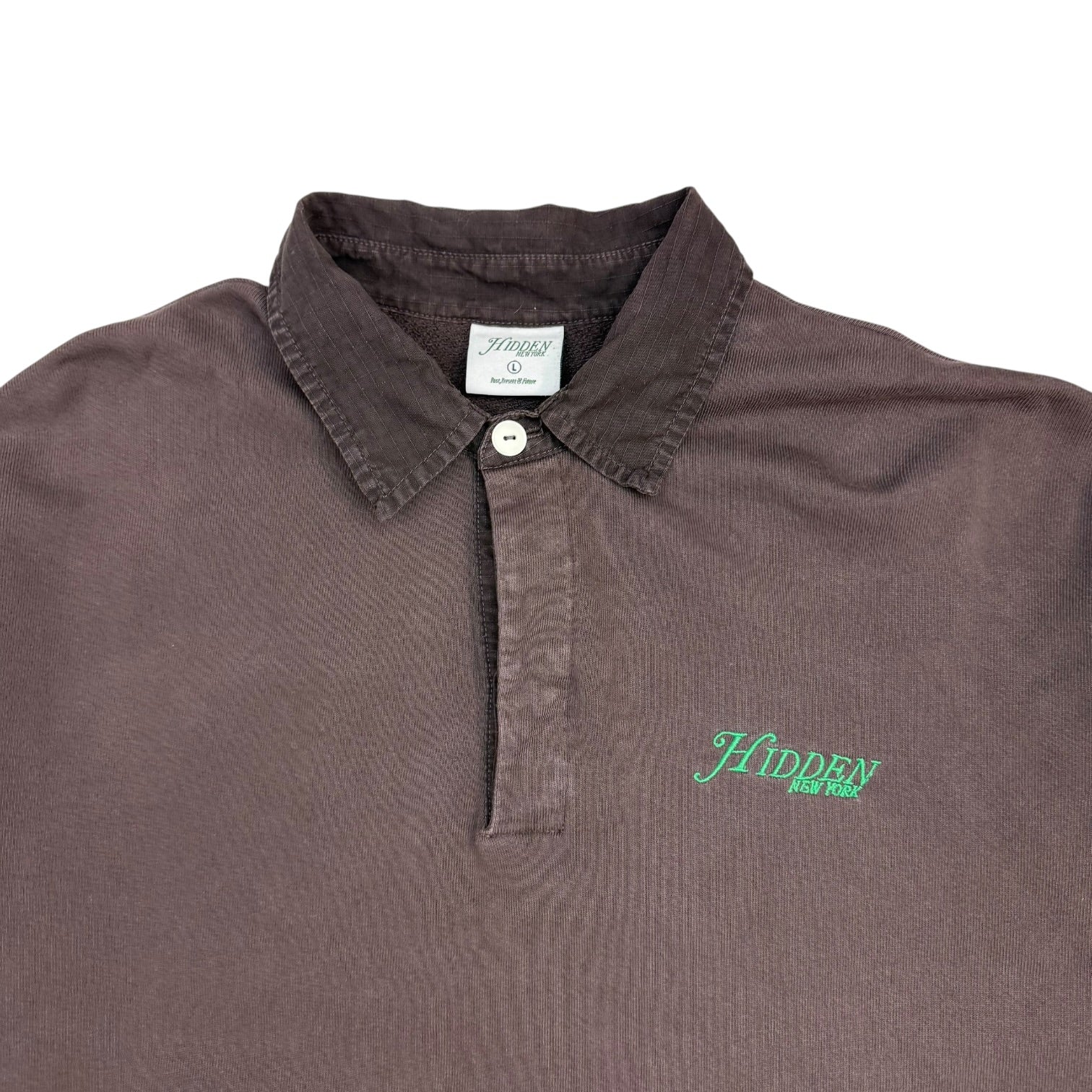 Hidden NY L/S Polo Brown