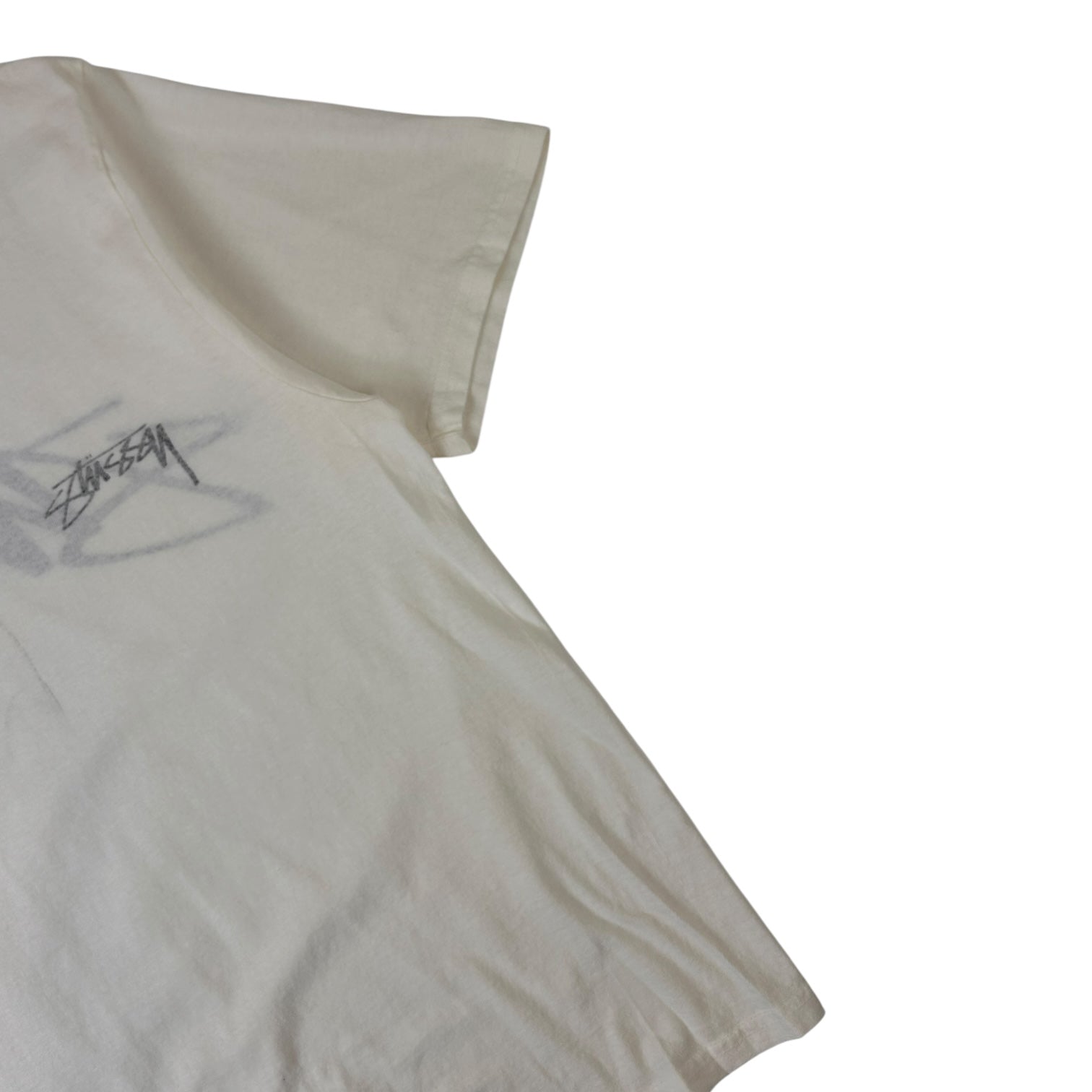 Stussy Smooth Reverse T-Shirt Natural