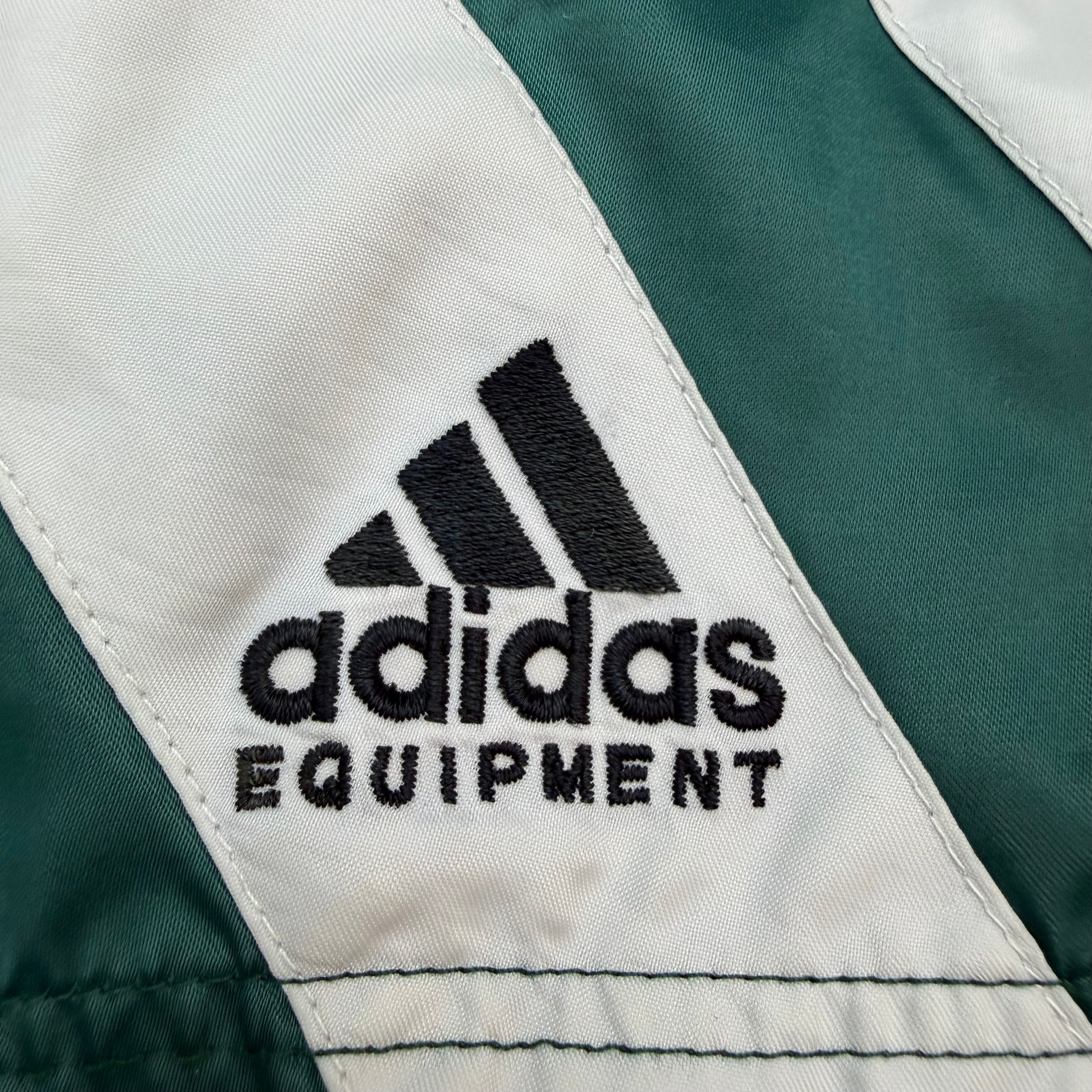 Vintage Adidas Equipment Shorts Green/White