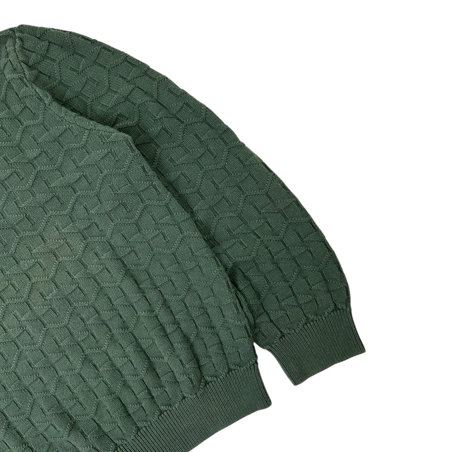 Stussy Strand Knit Sweater Green
