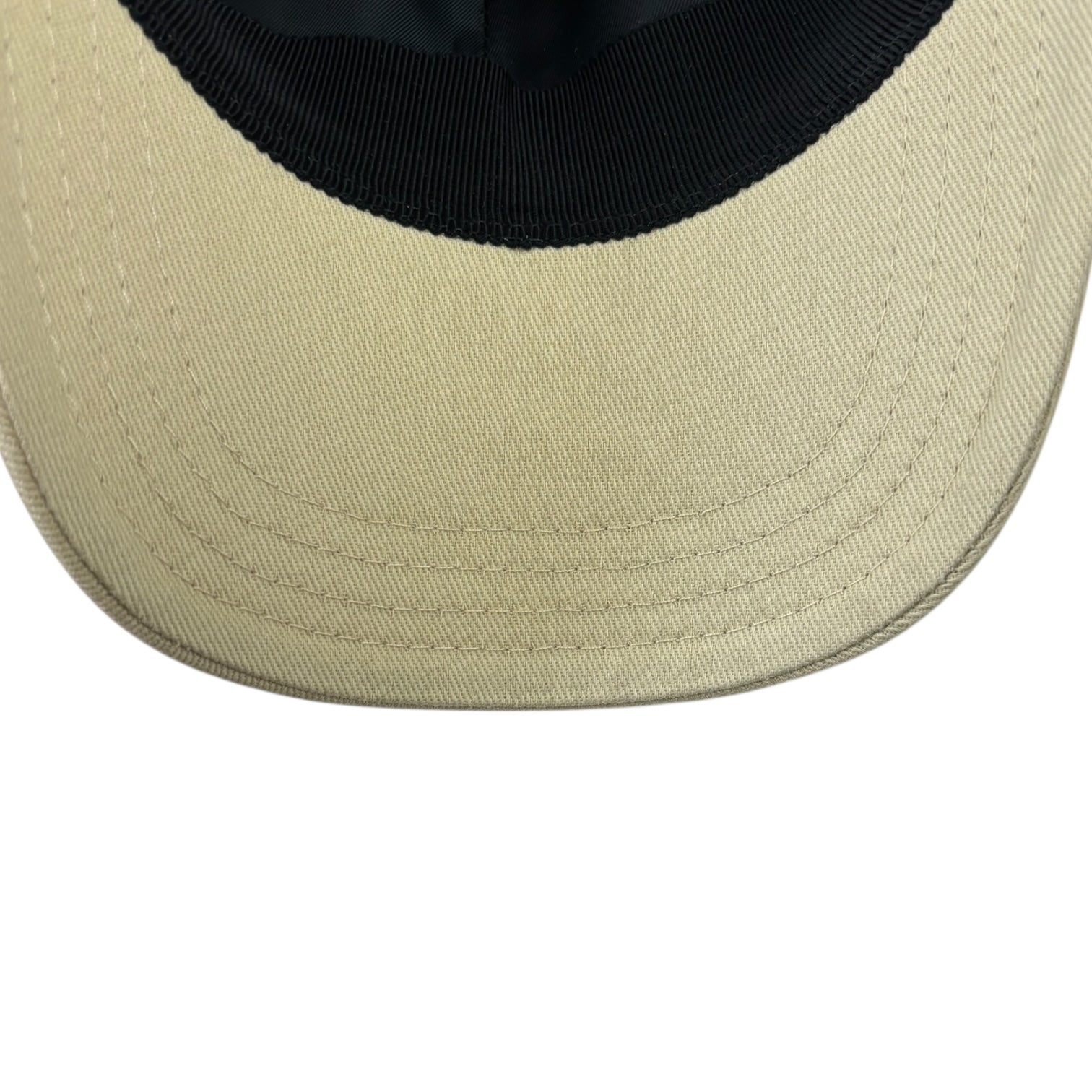 Givenchy Curved Logo StrapBack Hat Pale Golden