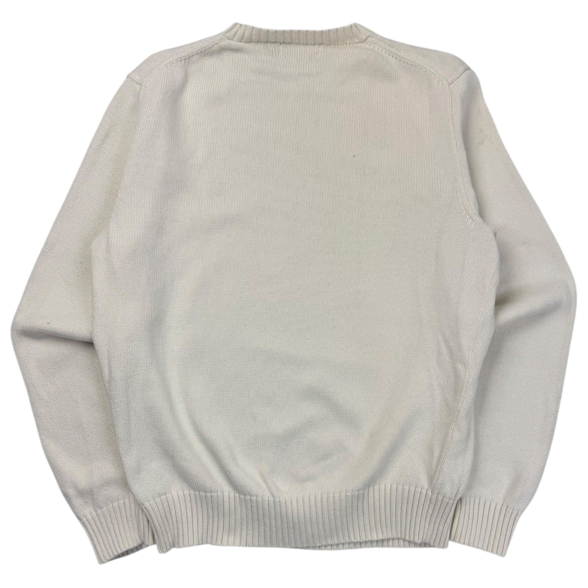 Vintage Polo Ralph Lauren Knit Crewneck White