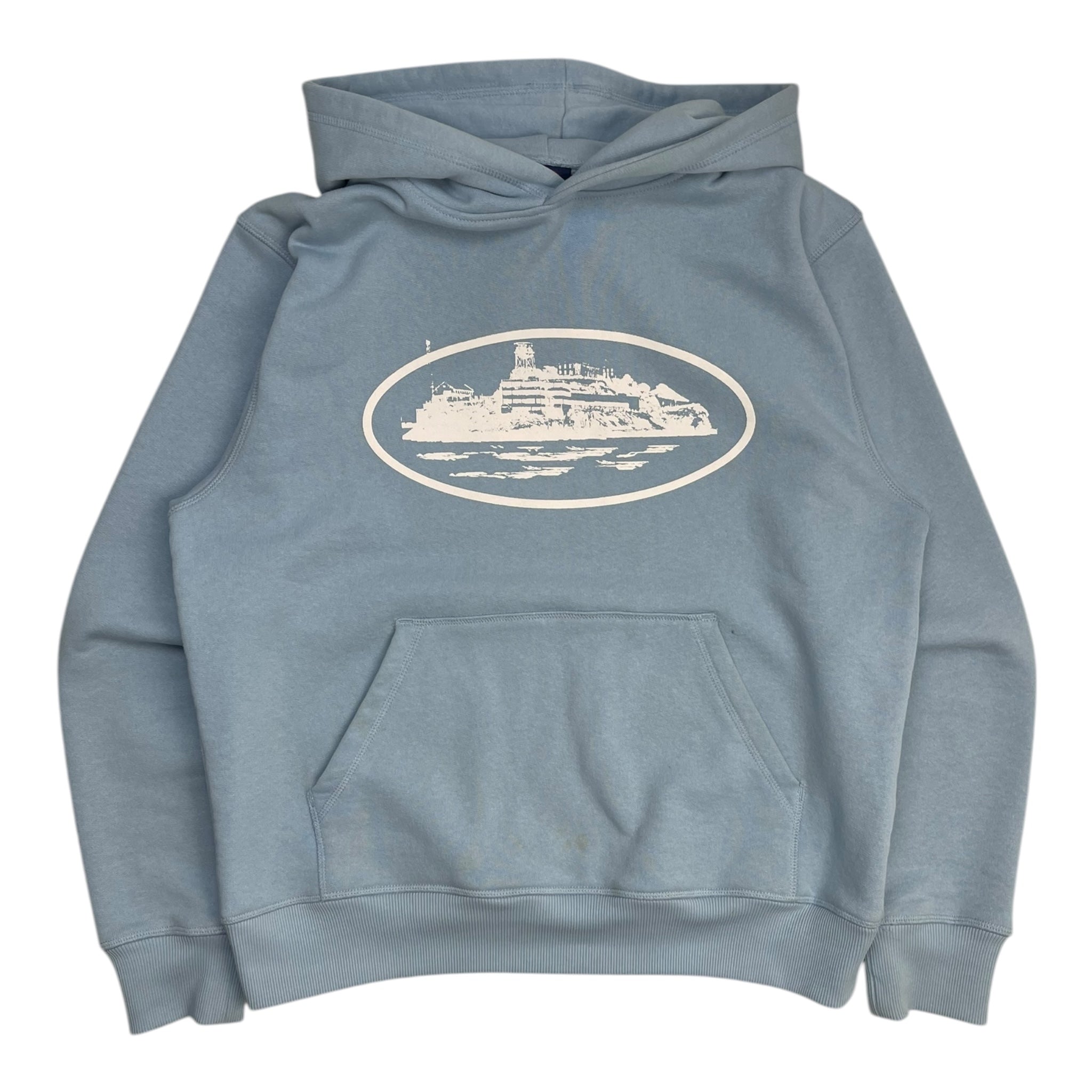 Corteiz Alcatraz Hoodie Baby Blue
