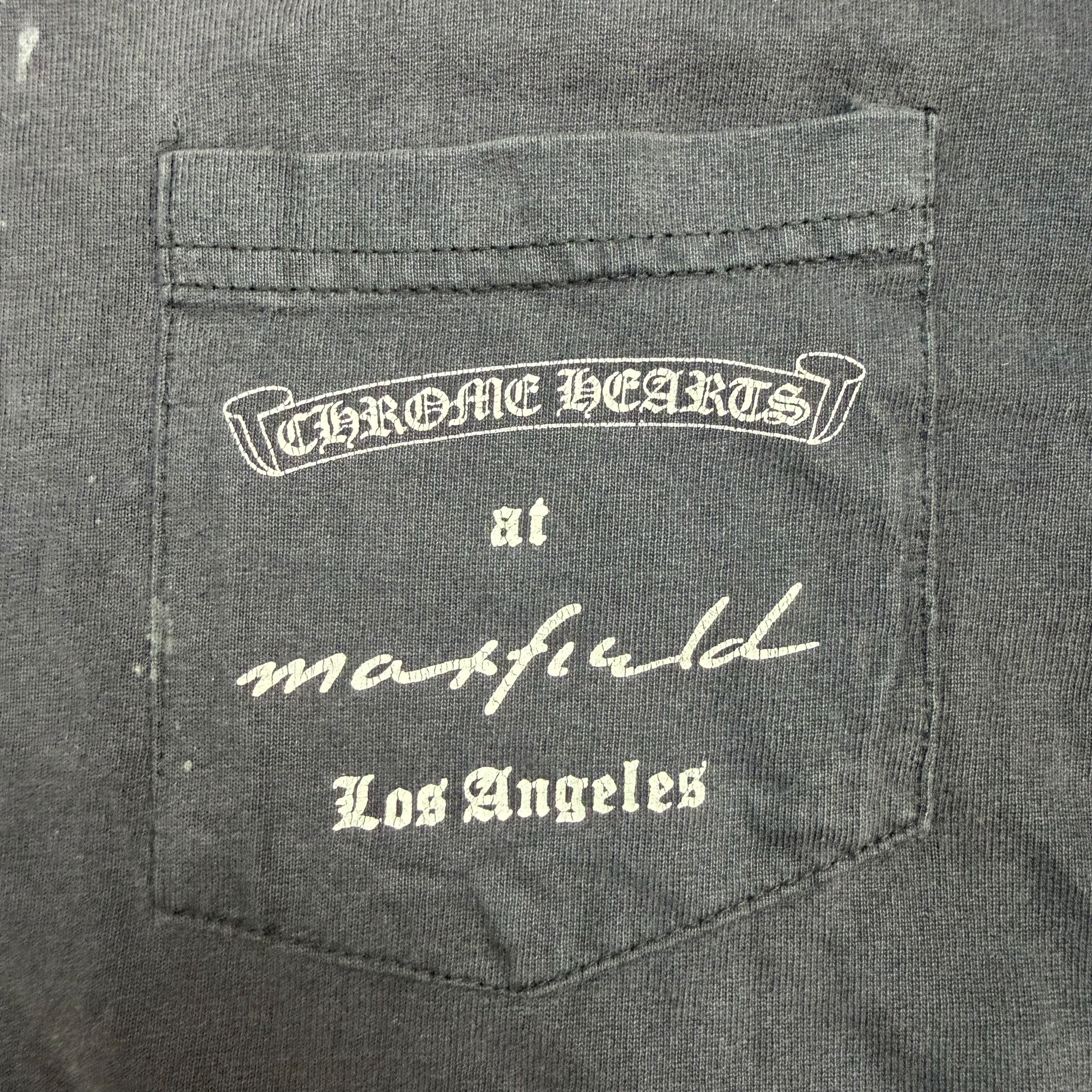 Vintage Chrome Hearts at Maxfield Los Angeles L/S Tee Black