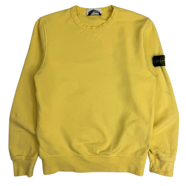Stone Island Junior Crewneck Yellow