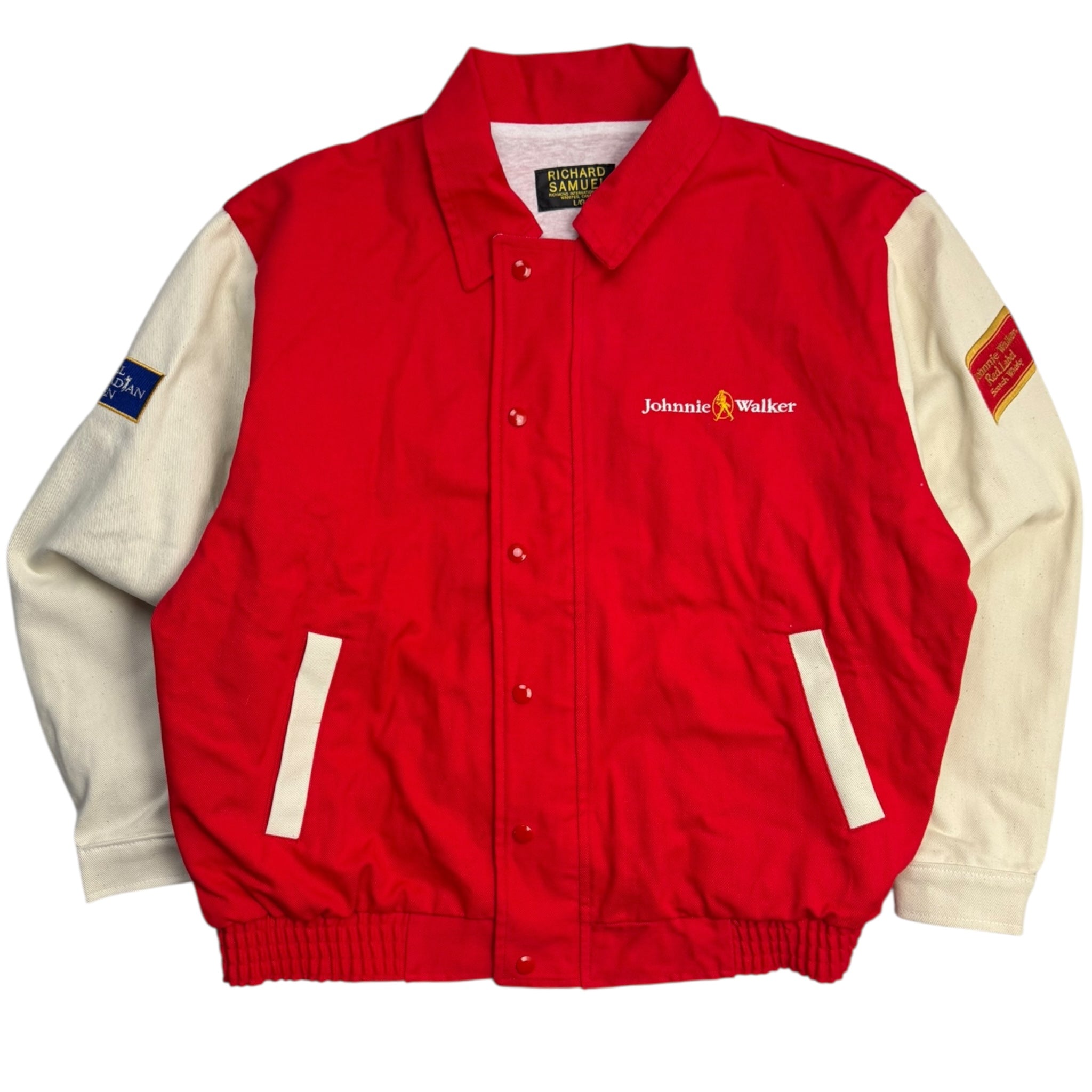 Vintage Johnnie Walker Red Label Varsity Jacket