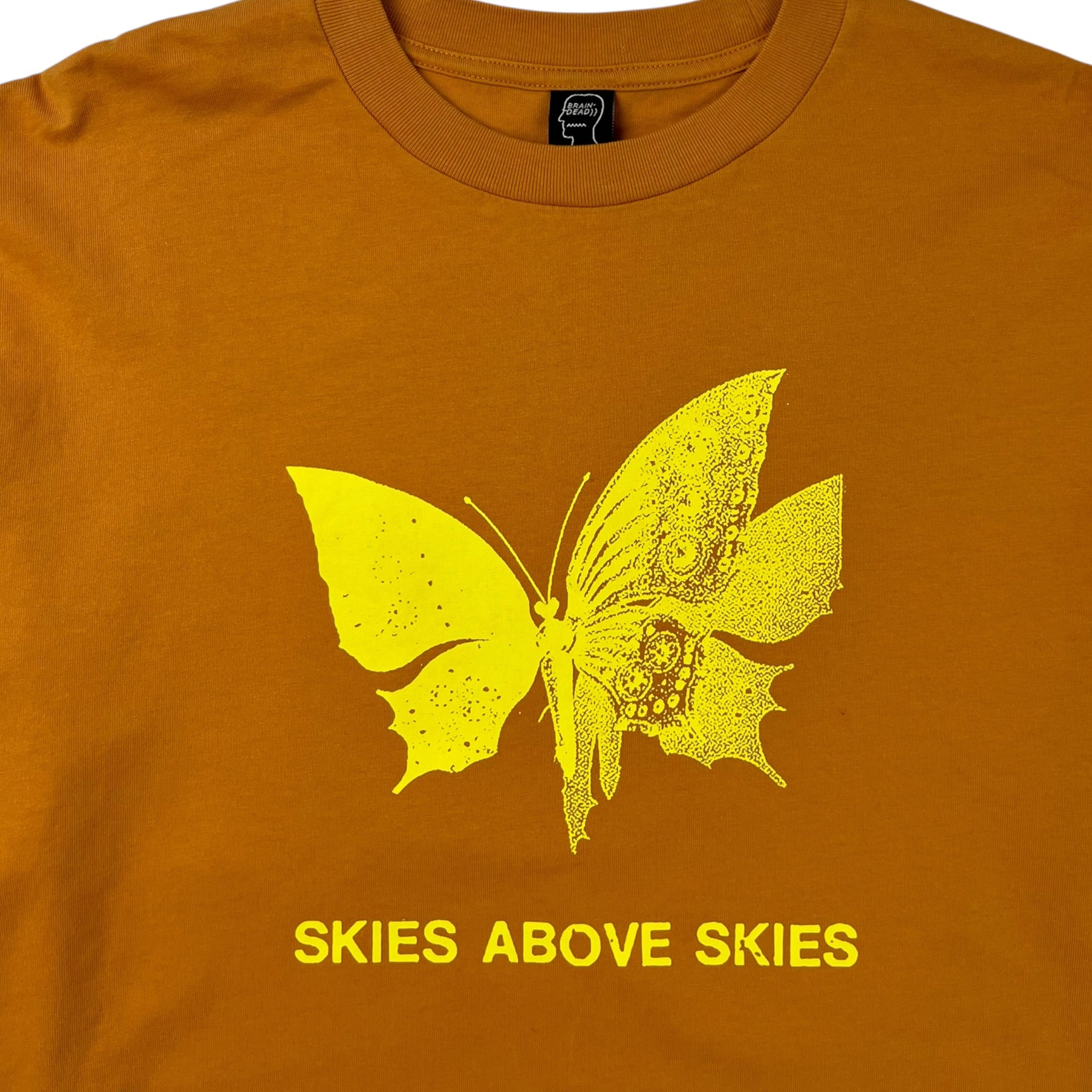 Brain Dead "Skies Above Skies" L/S Shirt Pale Orange