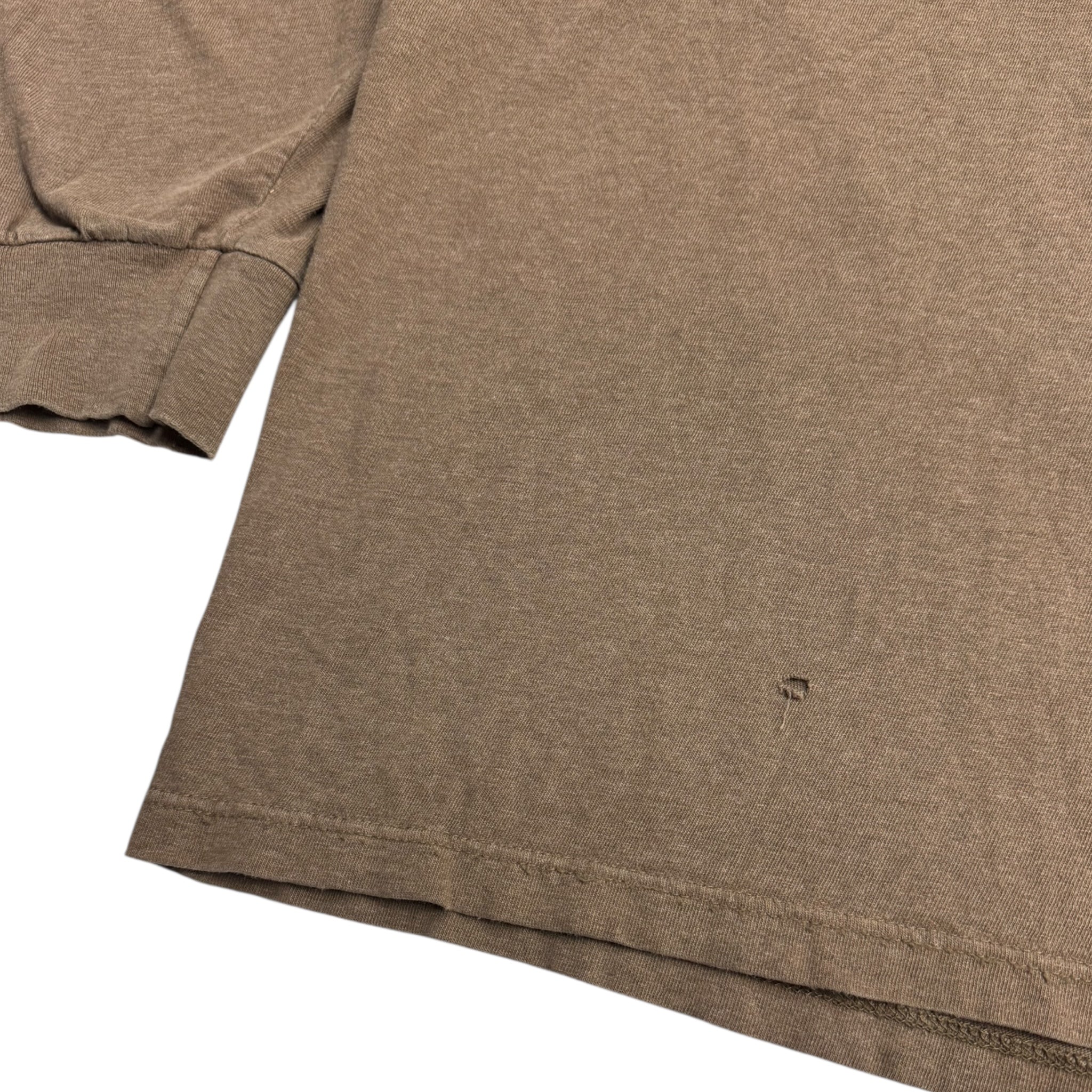 Vintage Polo By Ralph Lauren Horseman Long Sleeve T-Shirt Cacao