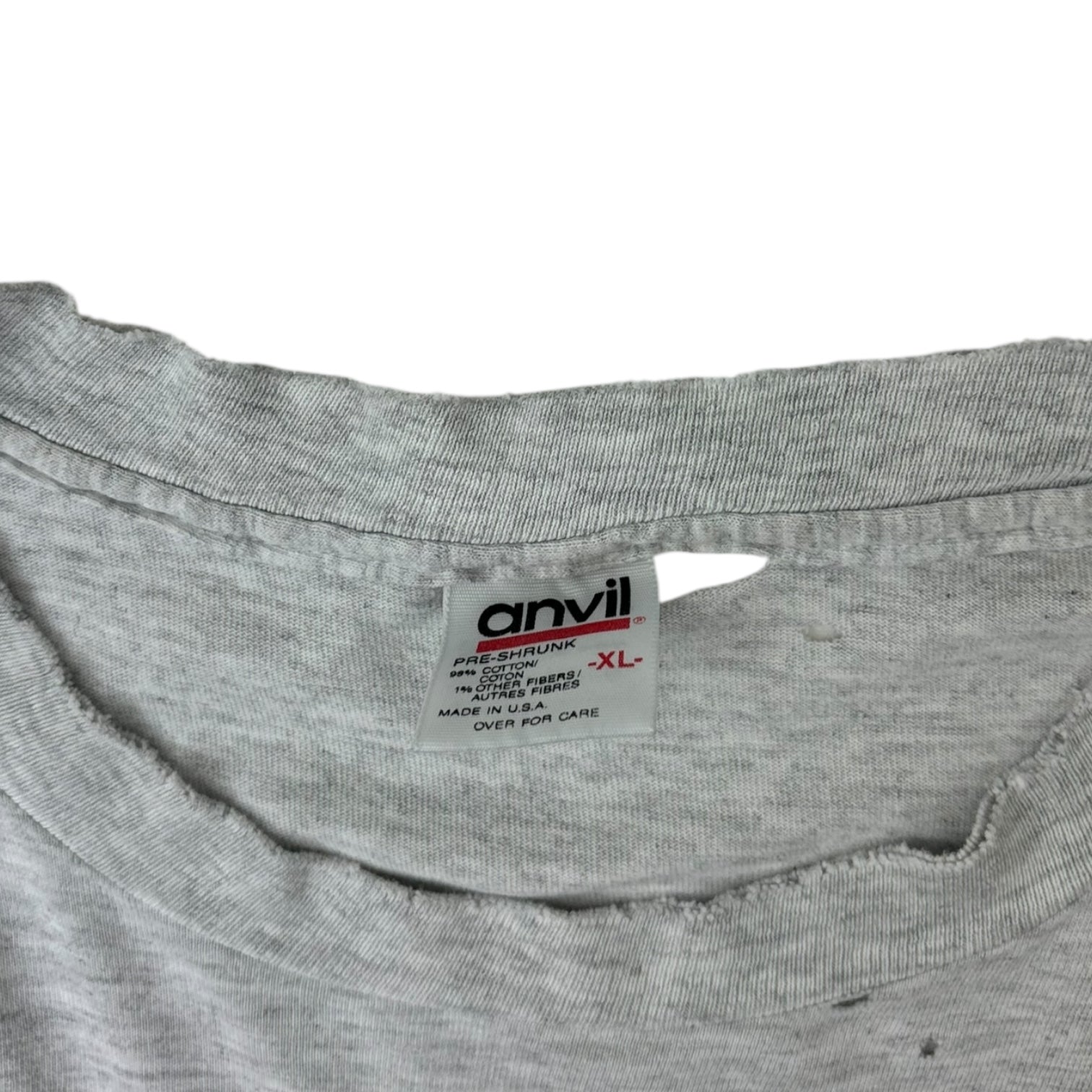 Vintage 1993 Looney Tunes Cross Colours Basketball T-Shirt Grey