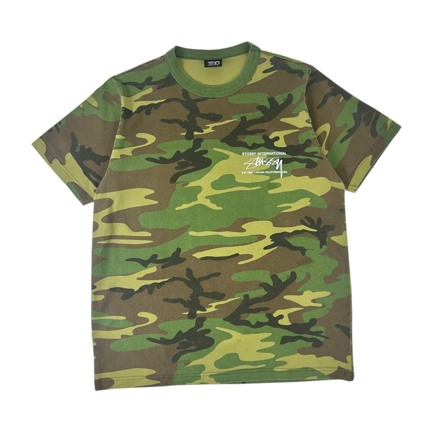 Stussy Smooth International T-Shirt Camo