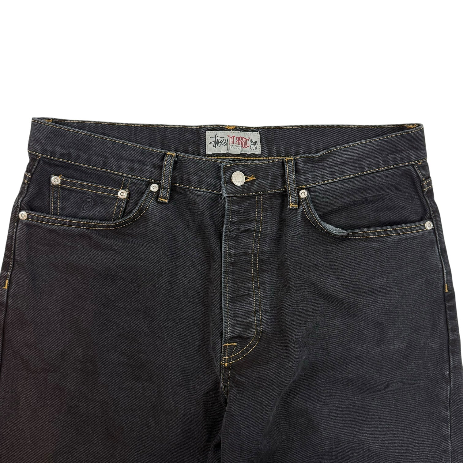 Stüssy Classic Denim Jeans Black