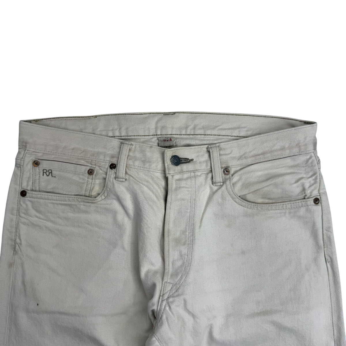 Vintage RRL Ralph Lauren Denim Pants Cream