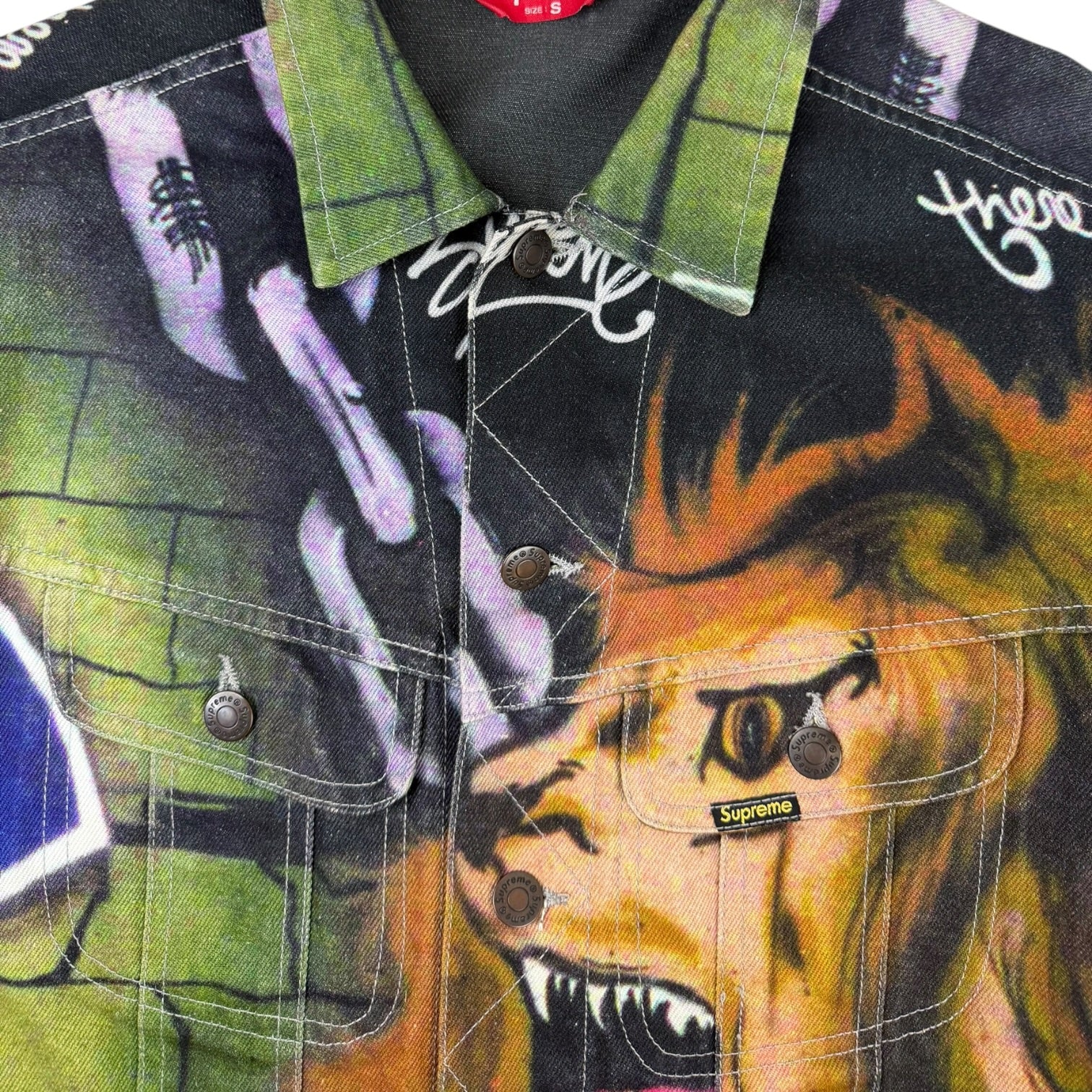 Supreme Lion’s Den Denim Trucker Jacket SS18