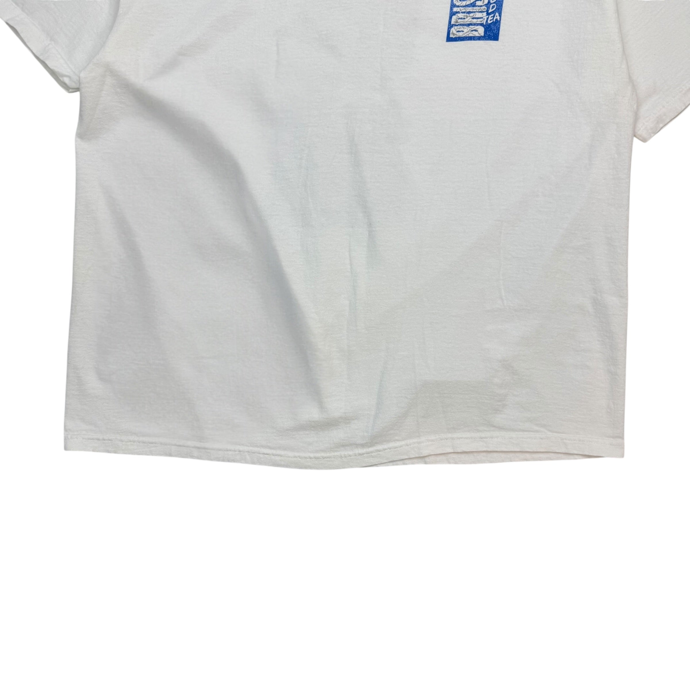 1990s Lipton Brisk Iced Tea Bruce Willis ‘That’s Brisk Baby!’ Tee White