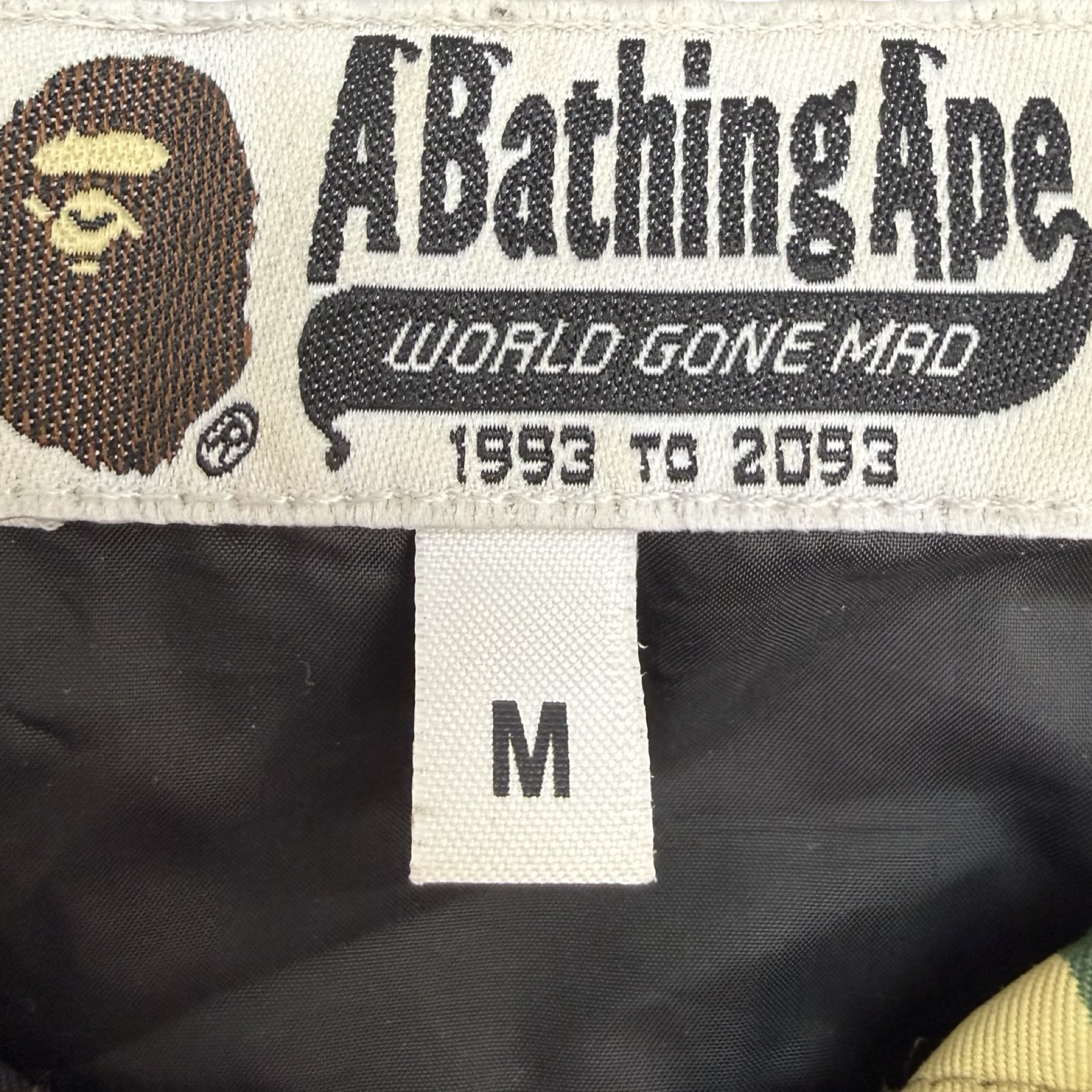A Bathing Ape PONR 1st Camo Zip Up Jacket Green