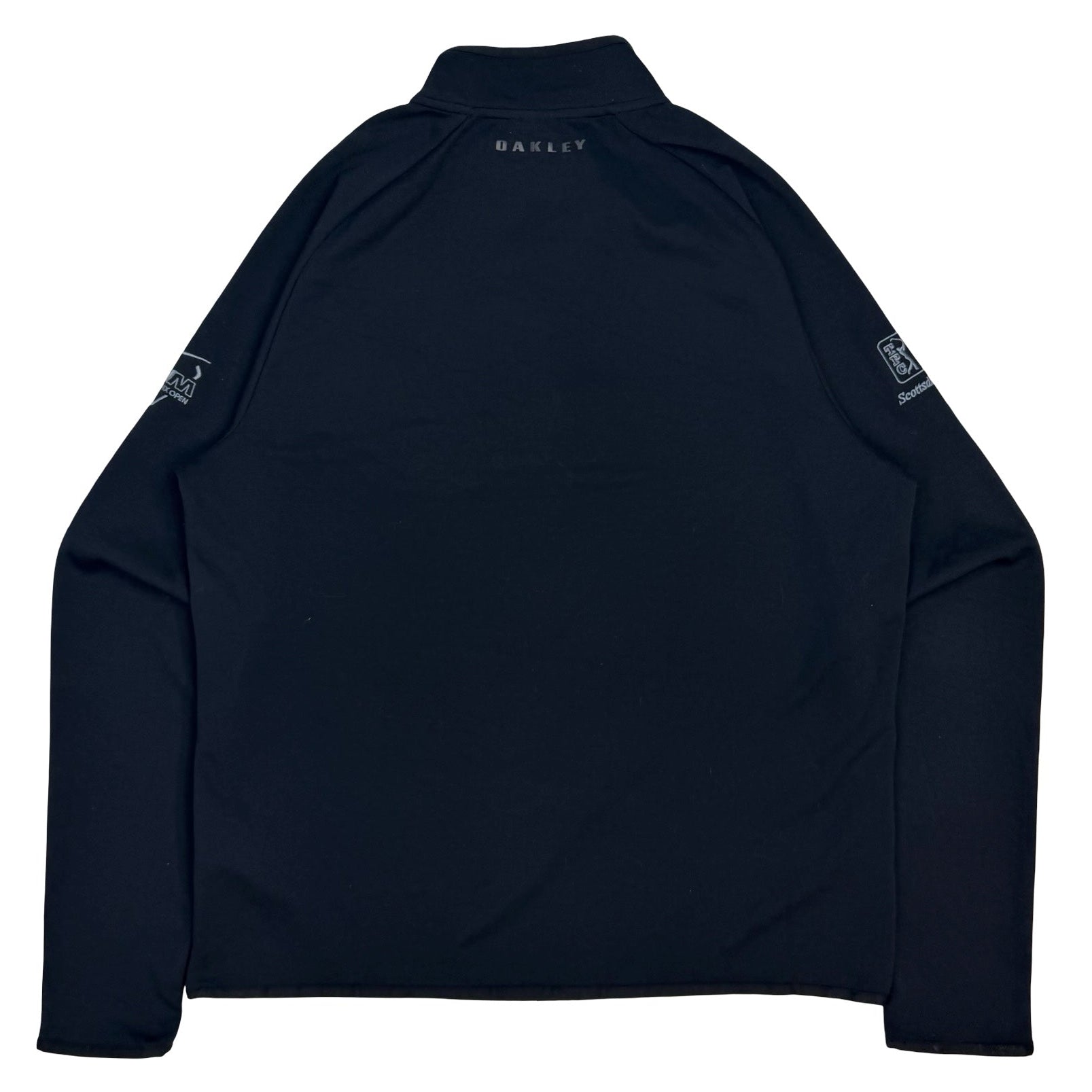 Oakley Quarter Zip Golf Pullover Black