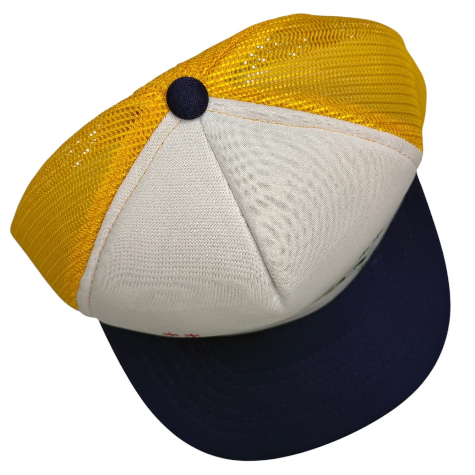 Vintage Playboy Trucker Hat Yellow