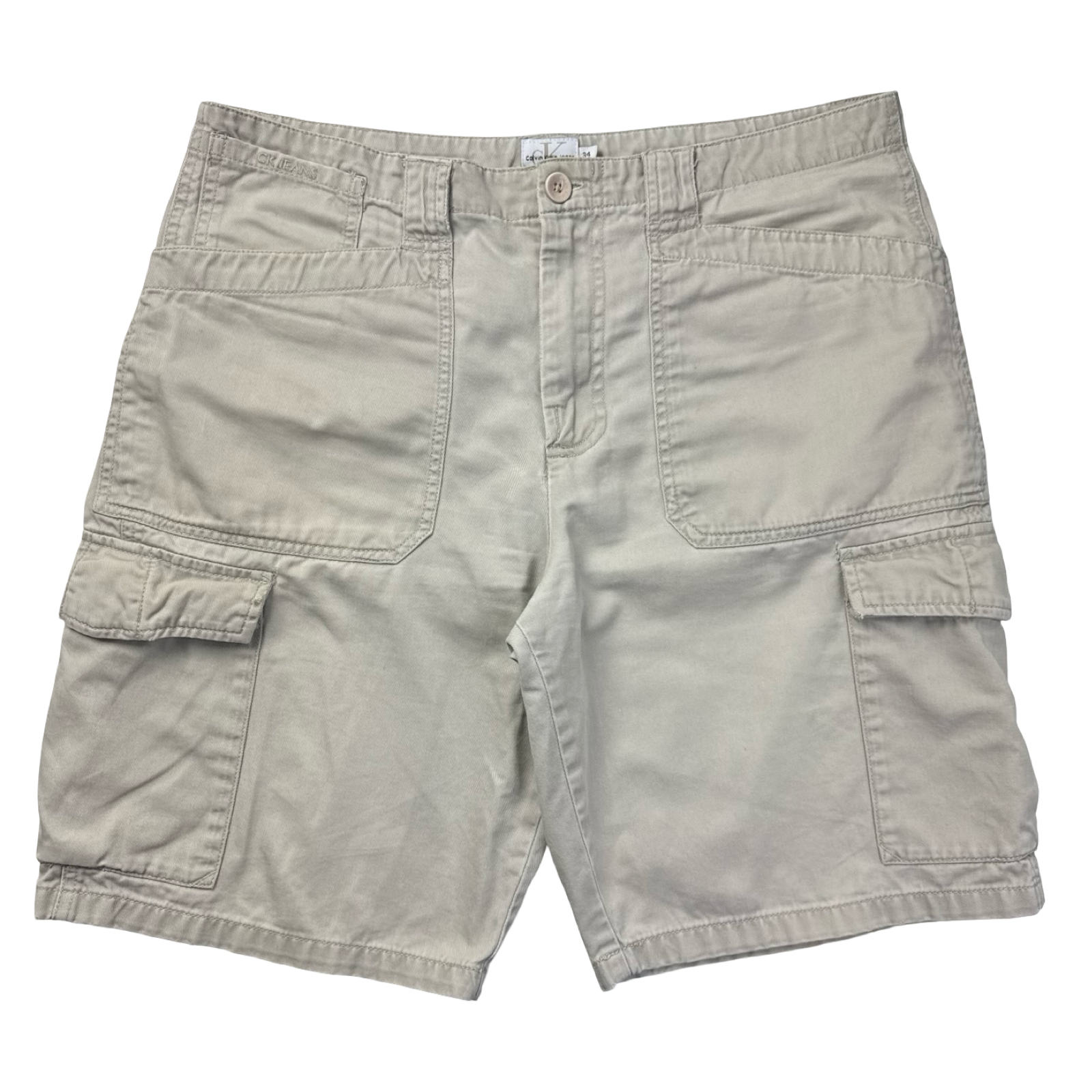 Vintage Calvin Klein Cargo Bottoms White