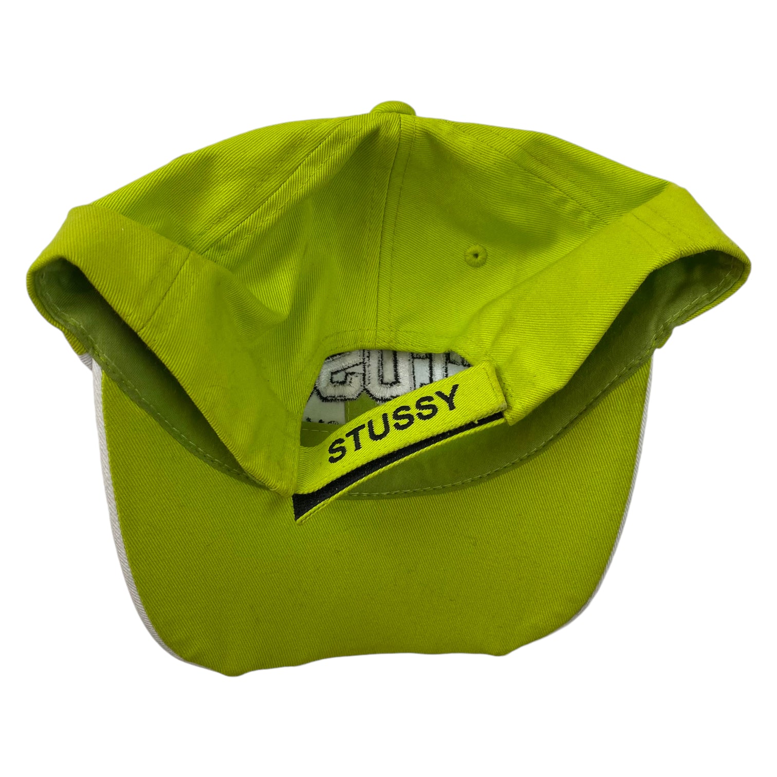 Stüssy Low Pro Souvenir Hat Lime Green