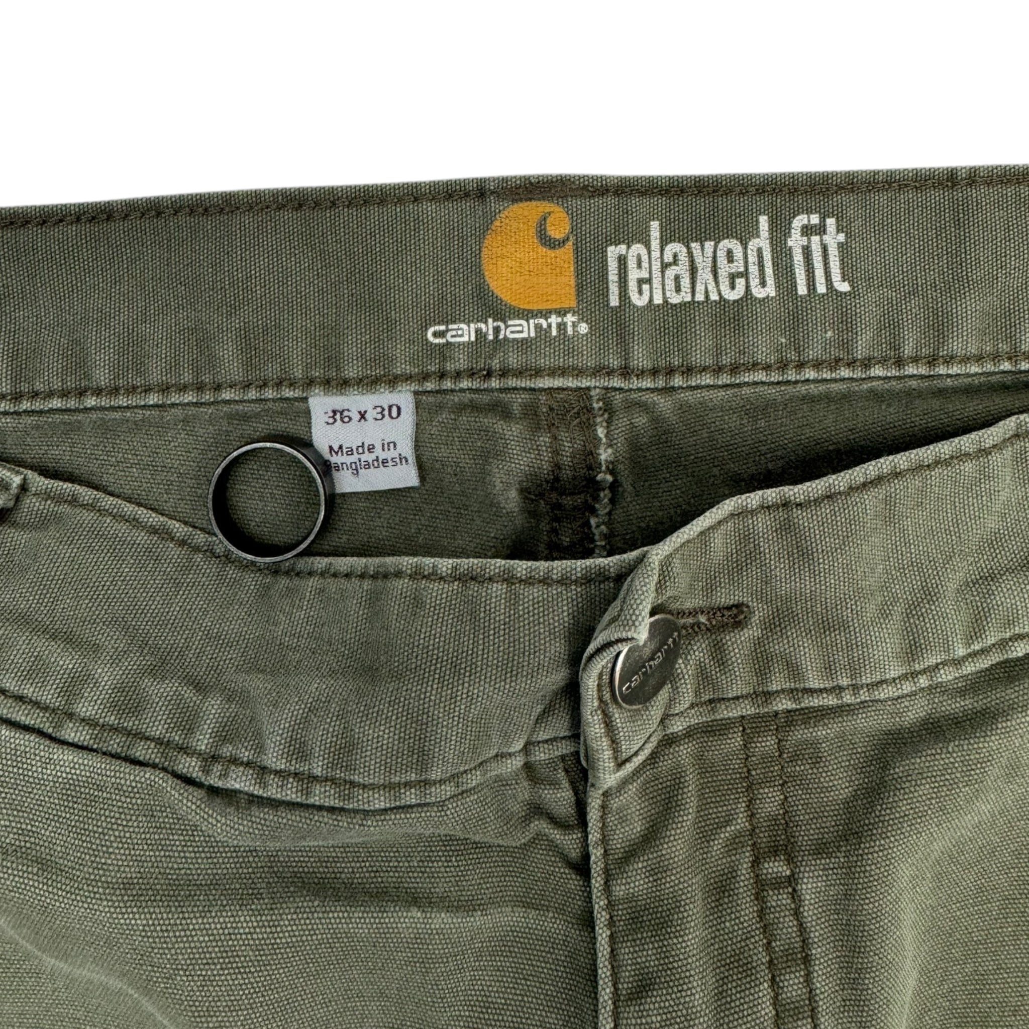 Carhartt Green Double Knees