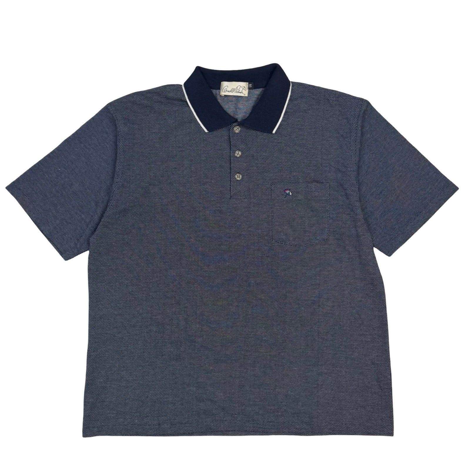 Vintage Arnold Palmer Embroidered Golf Polo Navy