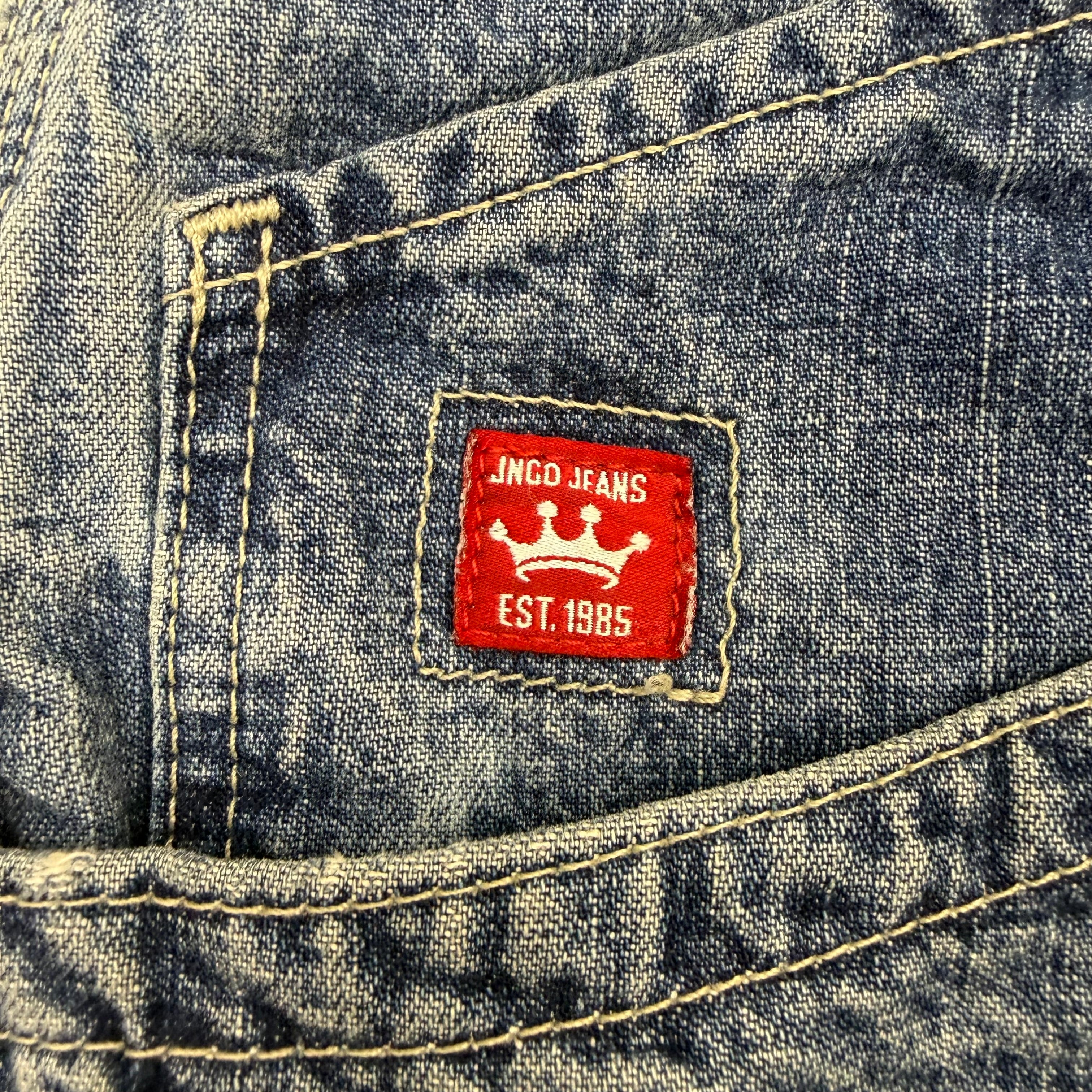 Vintage JNCO Jeans Denim Shorts Blue