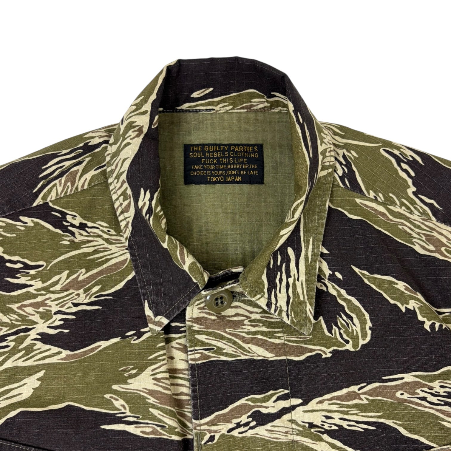 Wacko Maria Tiger Camo Jungle Fatigue Jacket