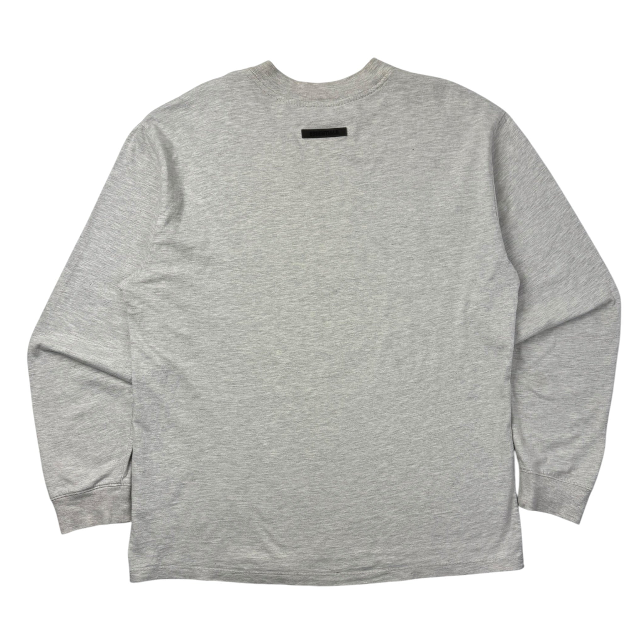 Fear Of God Essentials L/S T-Shirt Light Heather Grey