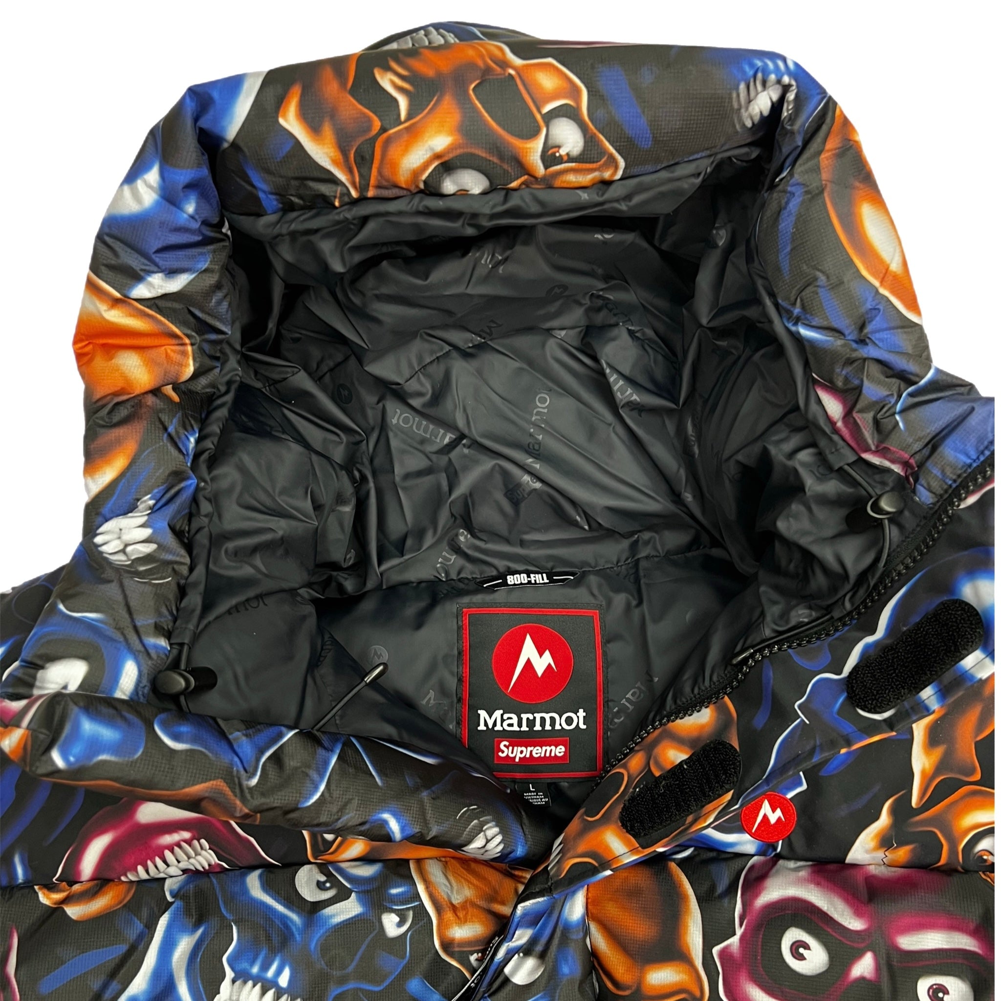 Supreme x Marmot 800 Fill Parka Skull Pile