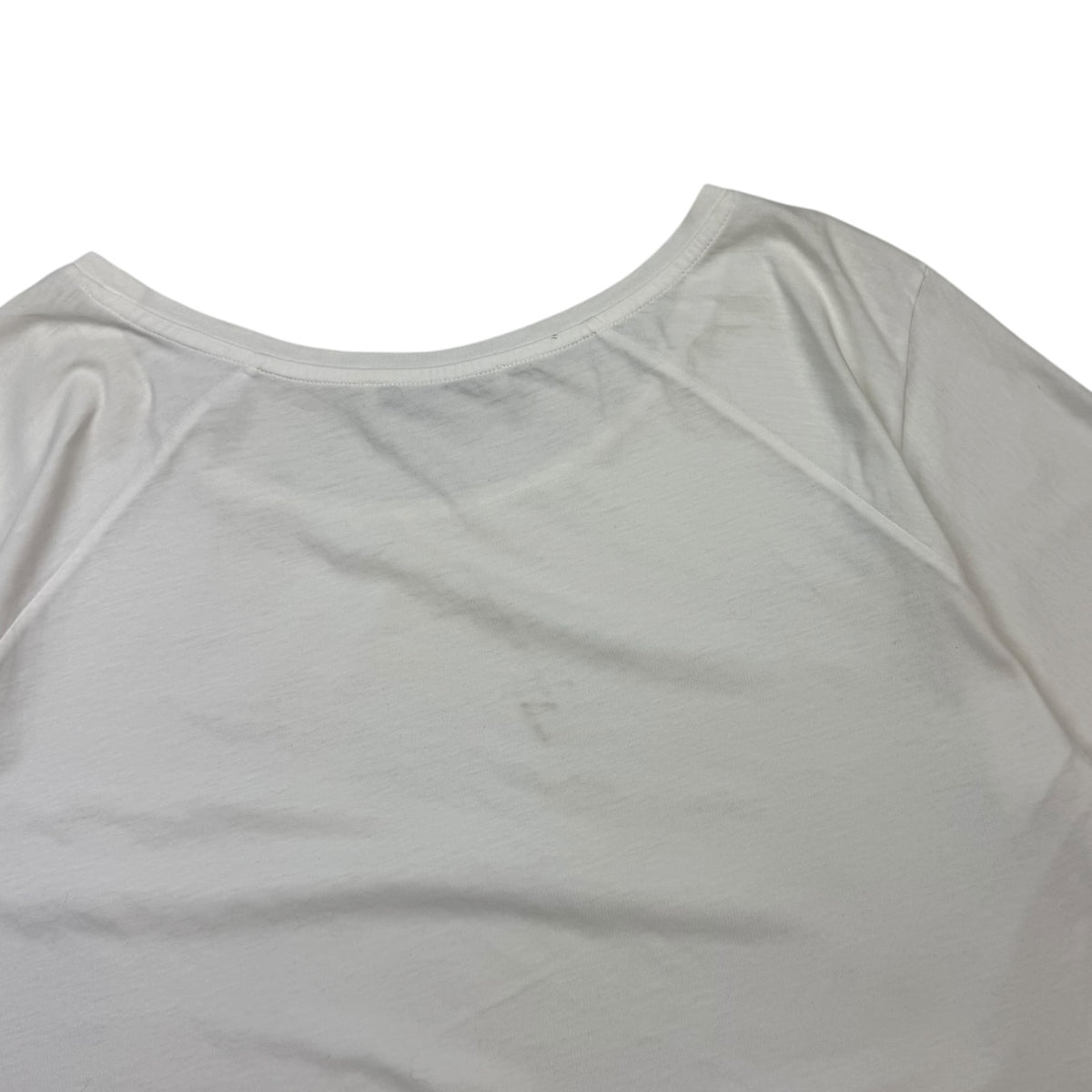 Acne Studio Wide Neck Tee White