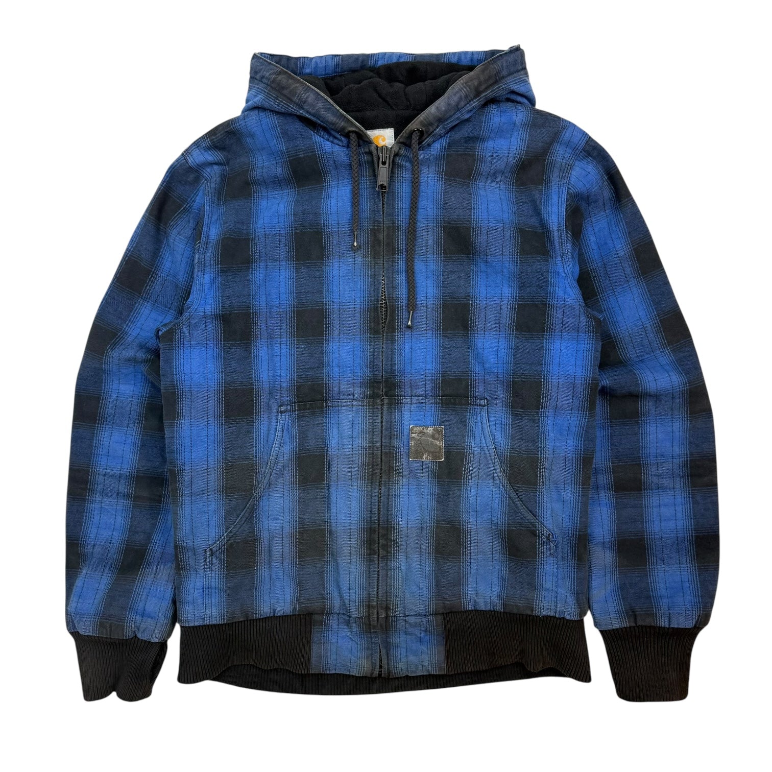 Vintage Carhartt Active Jacket Plaid Blue
