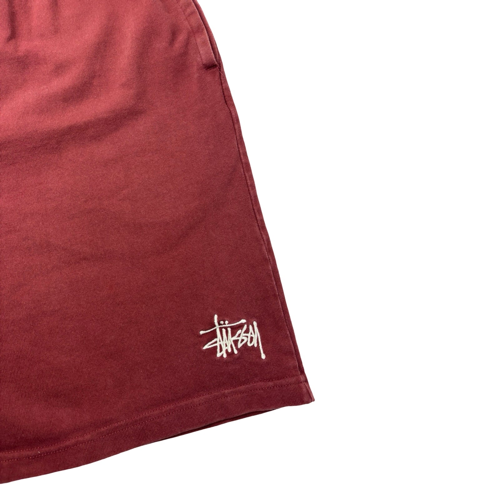 Stussy Heavy Jersey Shorts Wine