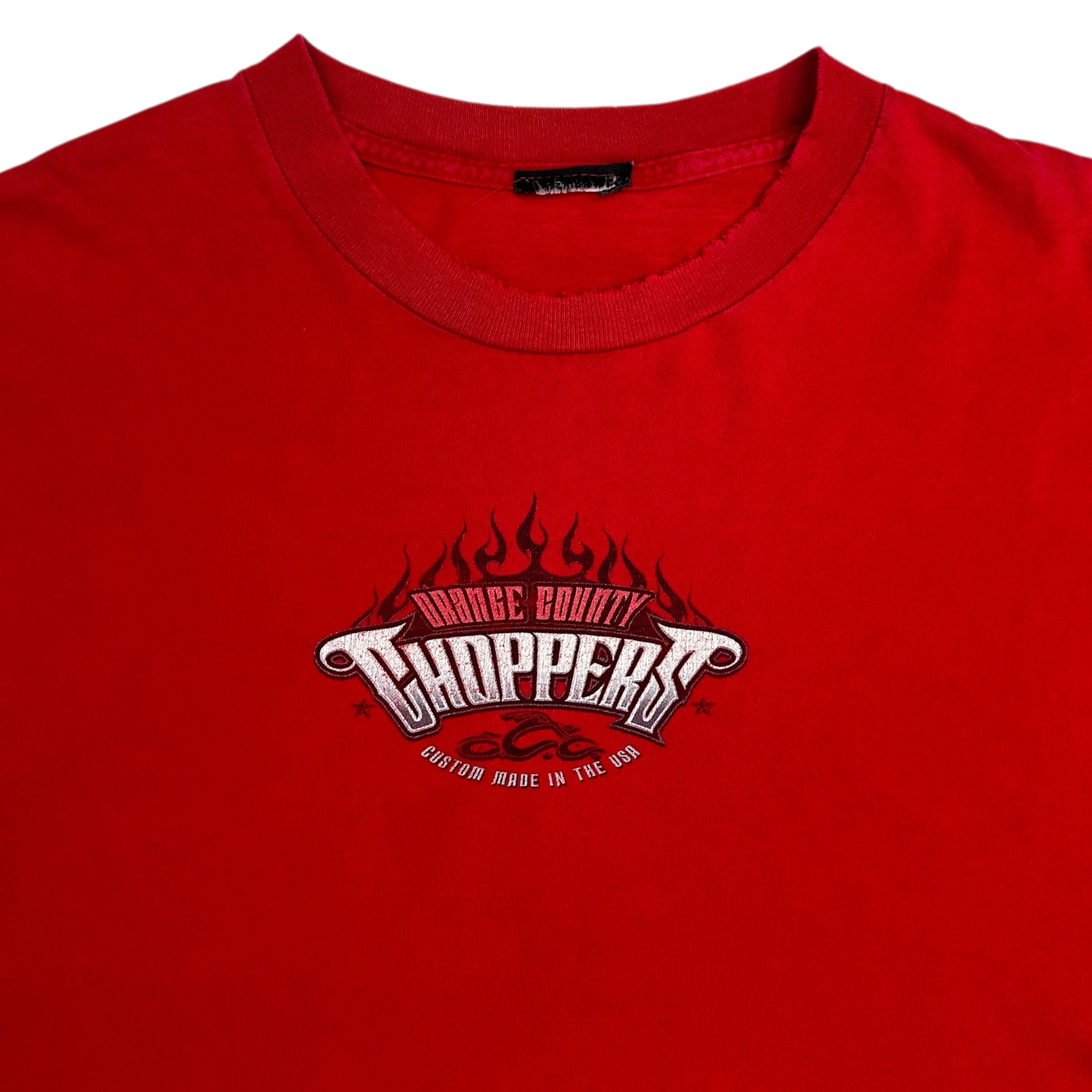 Vintage Orange County Choppers Tee Red