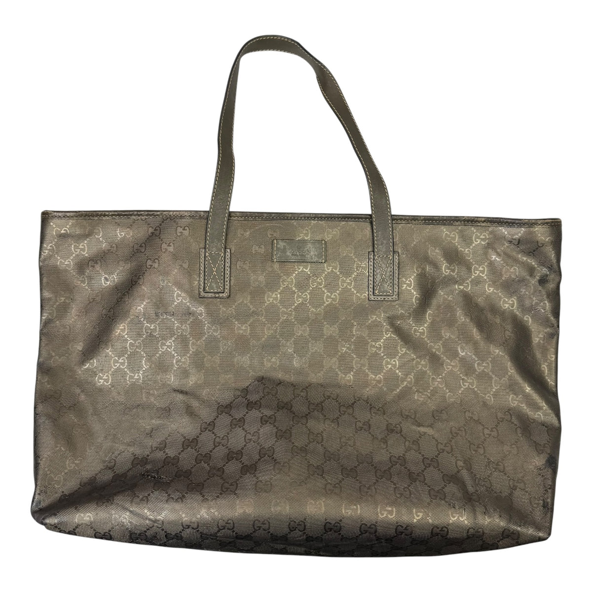 Gucci GG Imprimé Joy Tote Bag Pewter