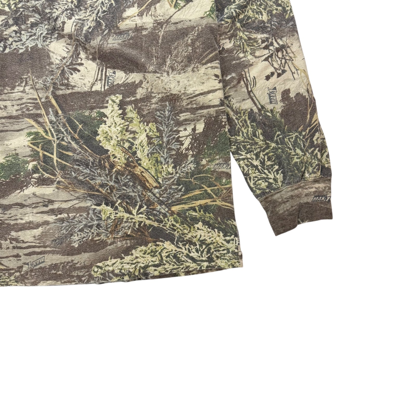 Vintage Russell Outdoors Camo L/S Tee