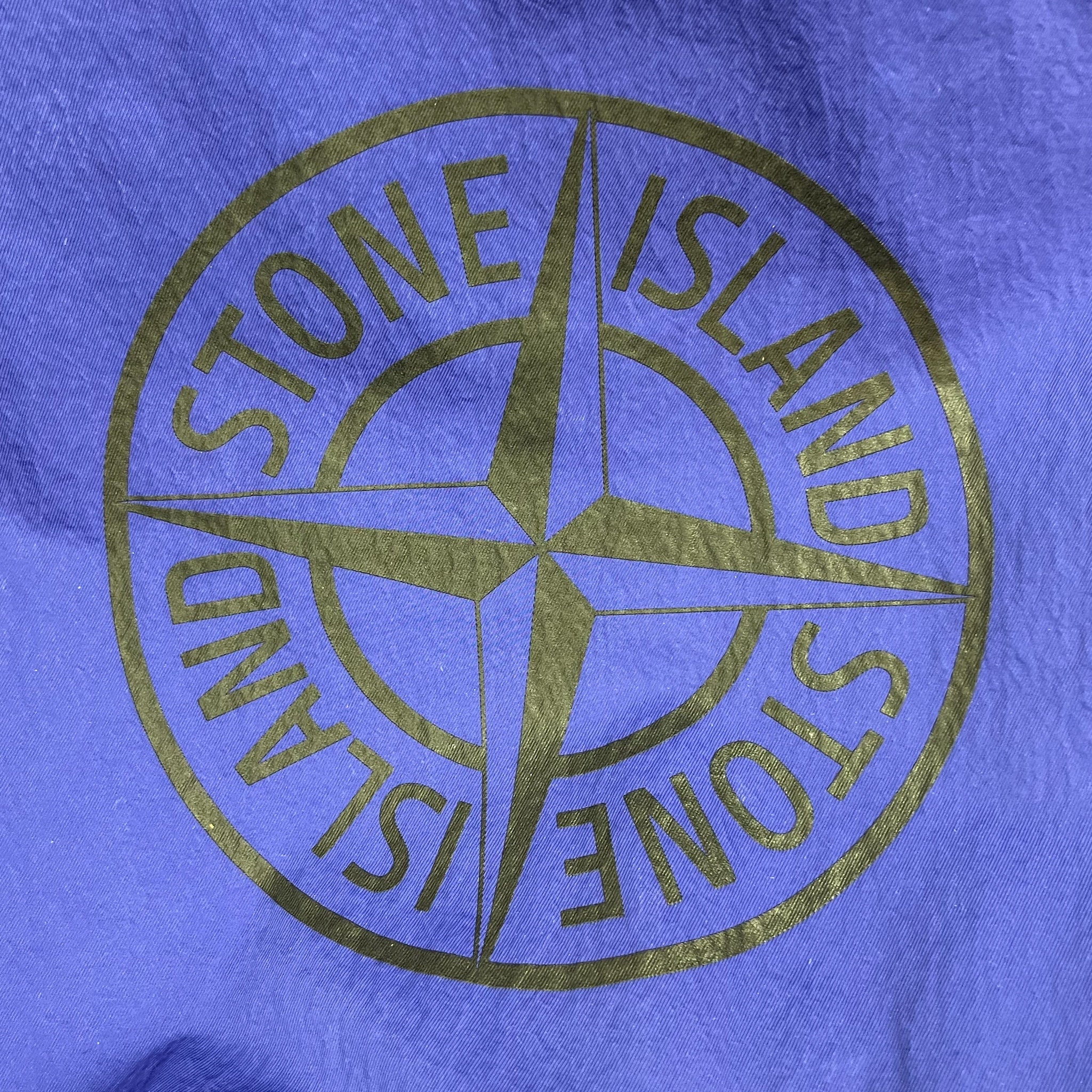 Stone Island Nylon Twill Weekend Bag  Bright Blue