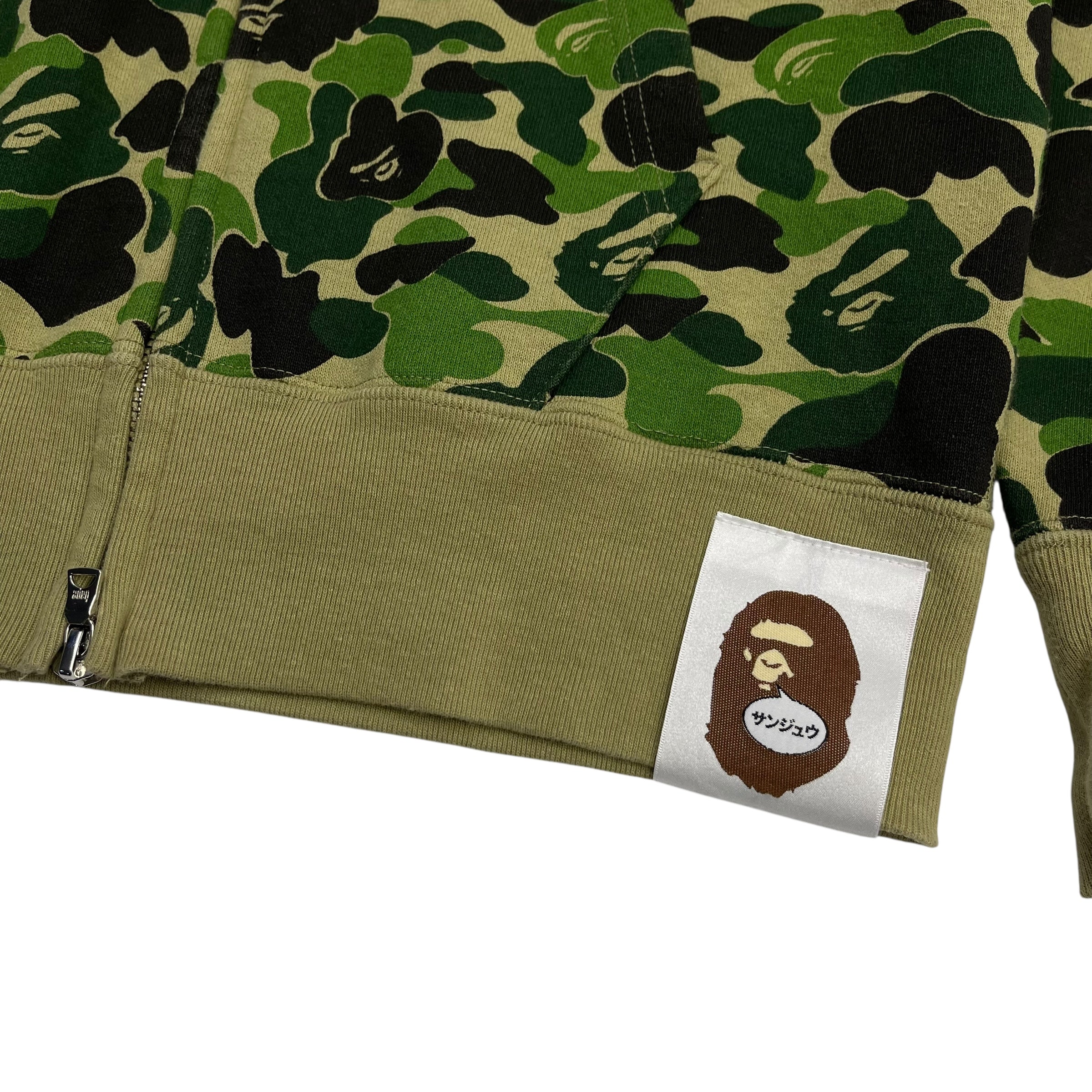 A Bathing Ape Made In Japan WGM Shark Full Zip Hoodie