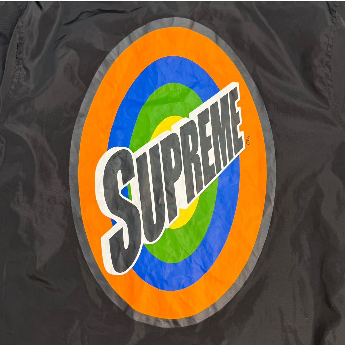 Supreme S/S16 Spin Coach Jacket Black