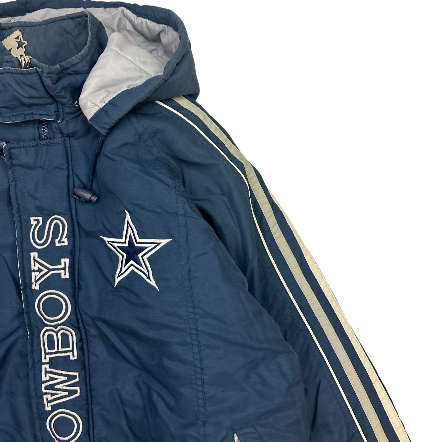 Vintage Starter Dallas Cowboys Jacket Blue