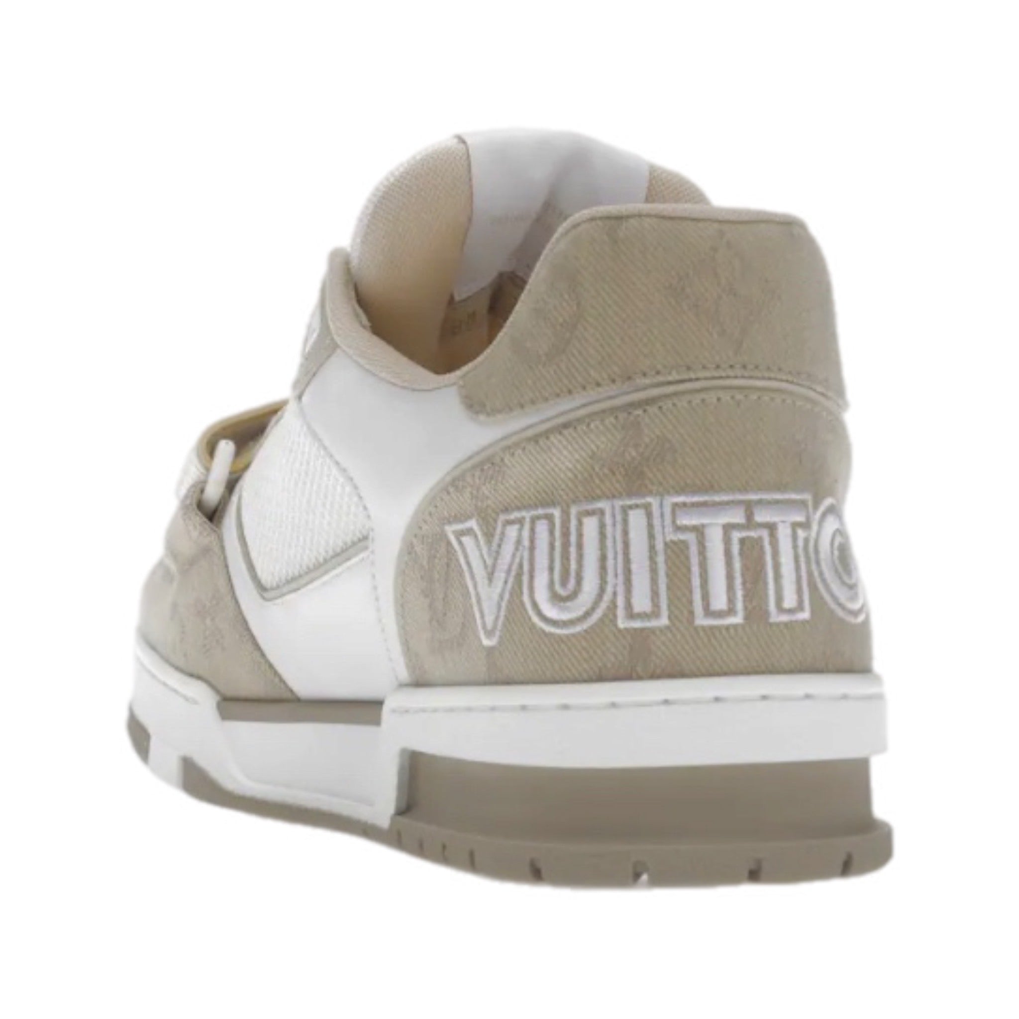 Louis Vuitton Trainer Beige White