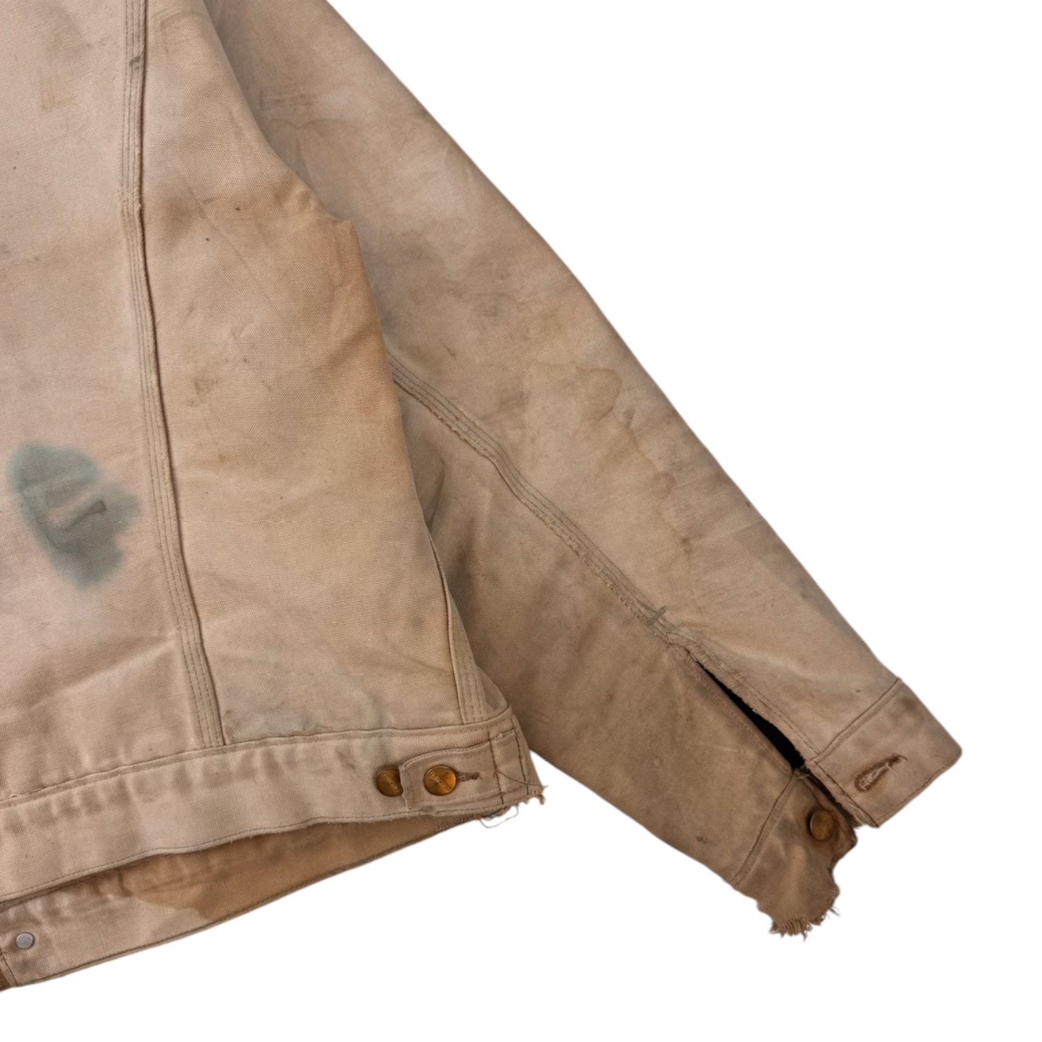 Vintage Carhartt Trucker Jacket Tan